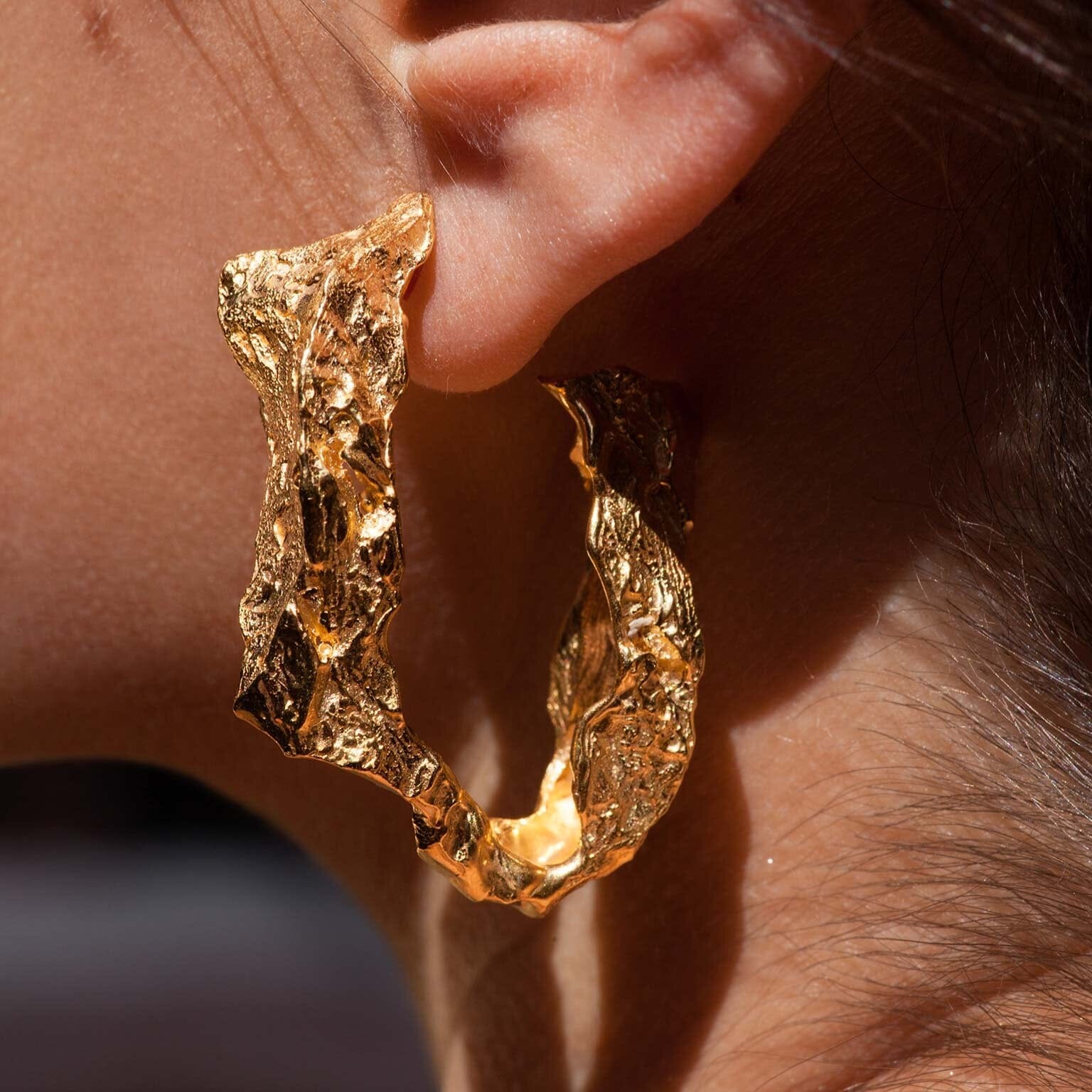 Liberté Earrings made by Loveness Lee