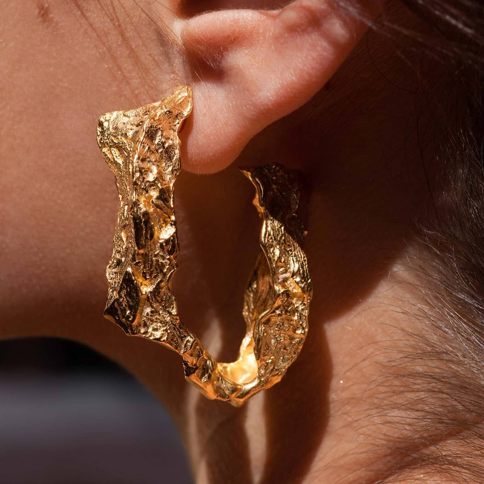 Liberté Earrings made by Loveness Lee