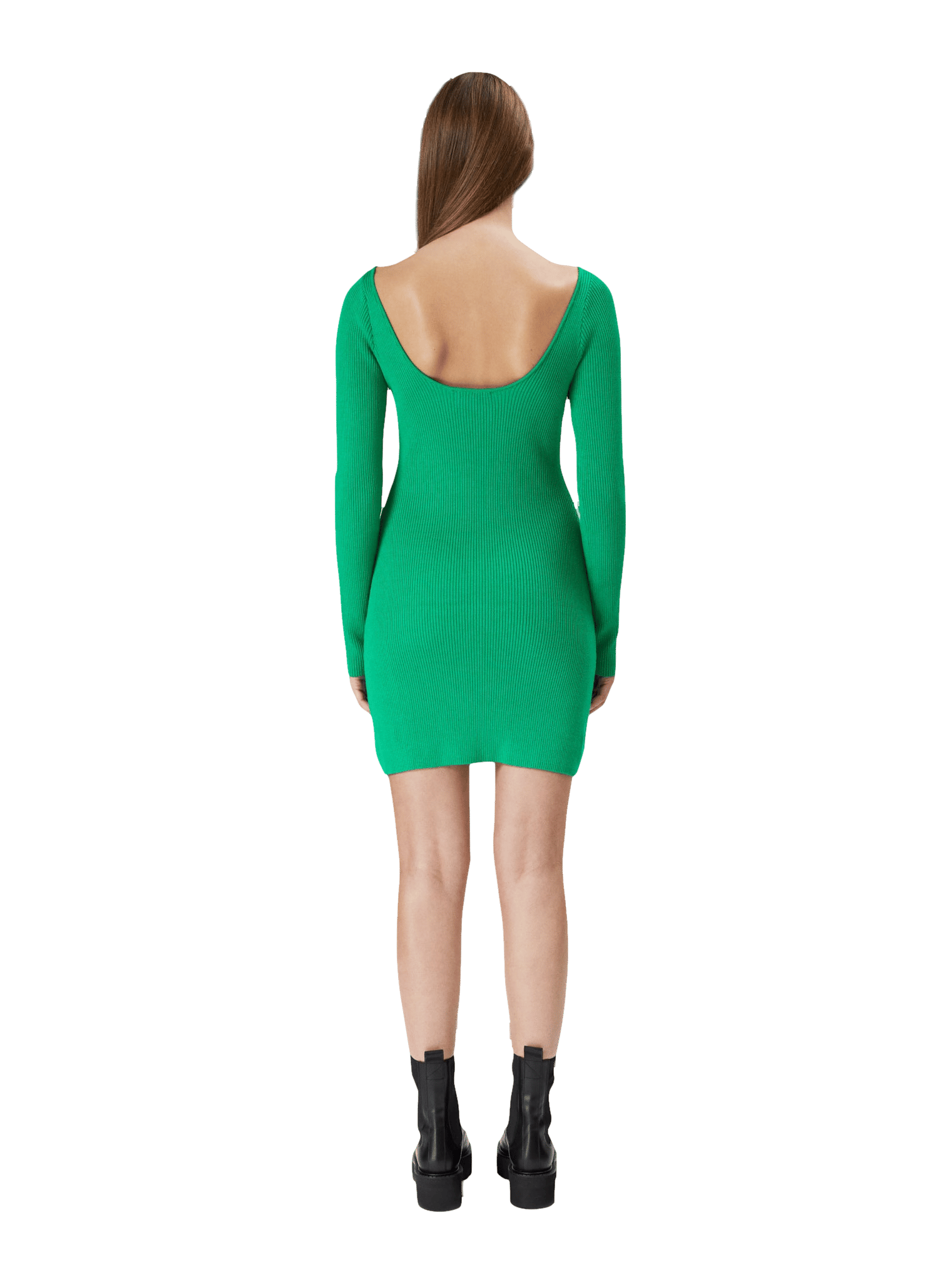 Noomi Dress in Green made by AÉRYNE