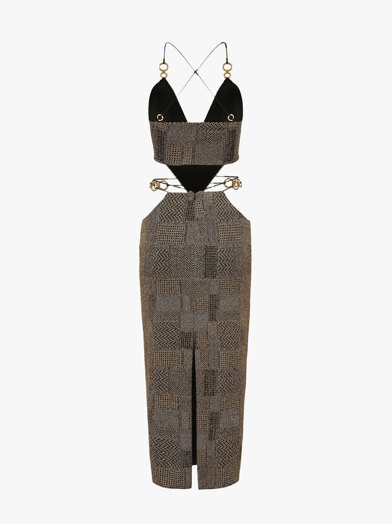 Omaira Dress (Gold) in Gold made by Nana Jacqueline