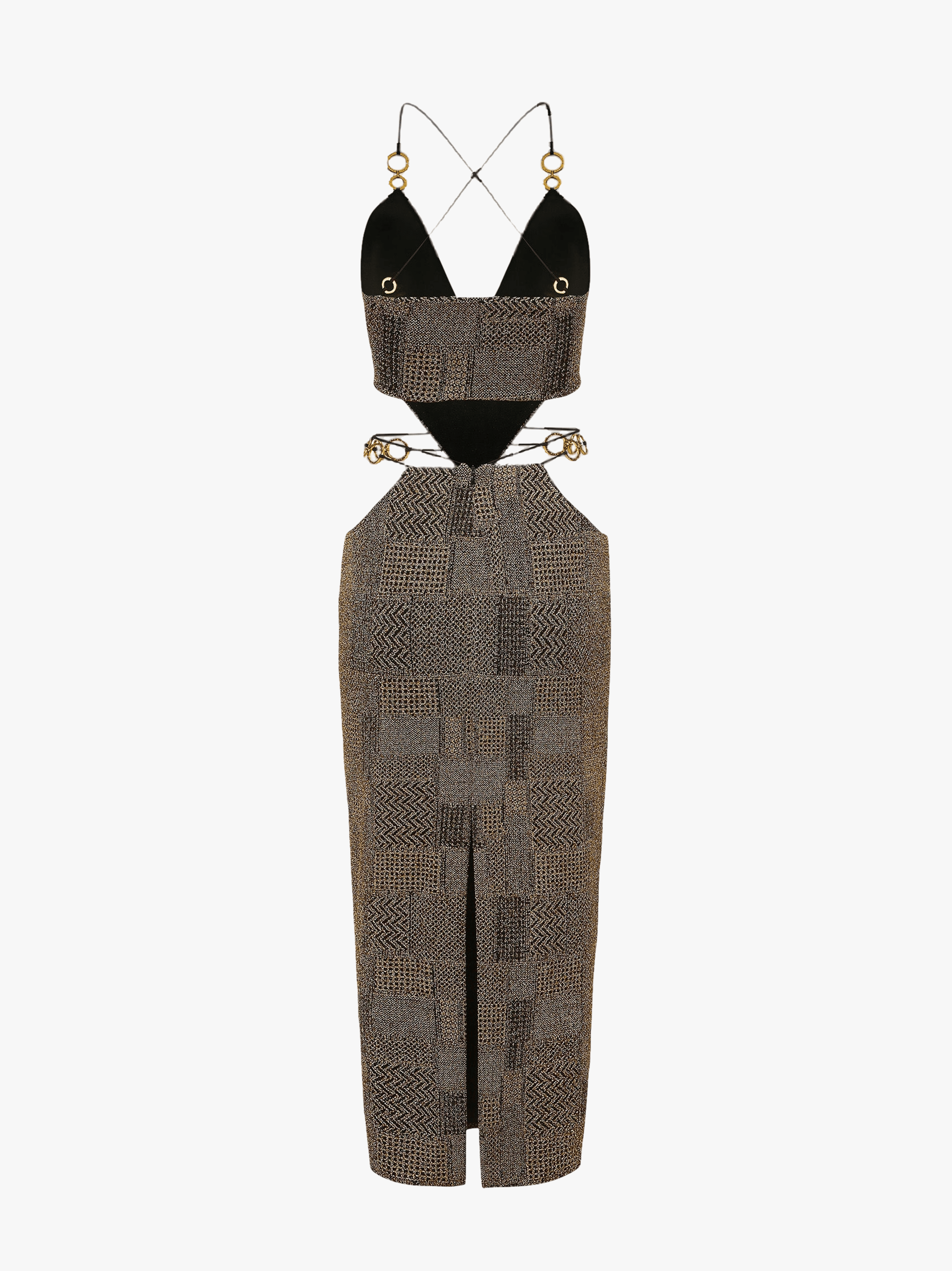 Omaira Dress (Gold) in Gold made by Nana Jacqueline