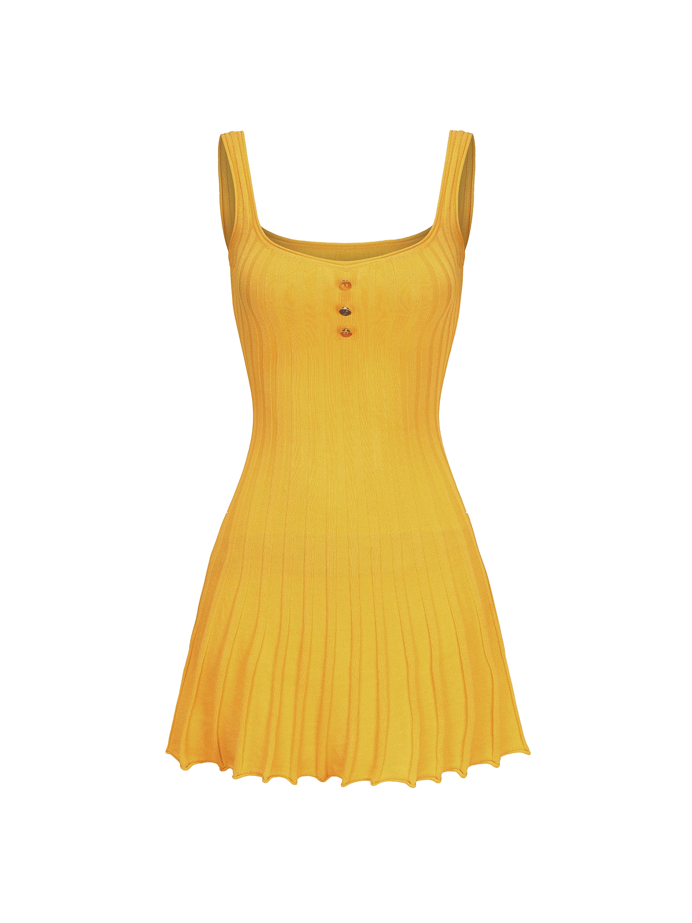 Janelle Knit Dress (Yellow) made by Nana Jacqueline