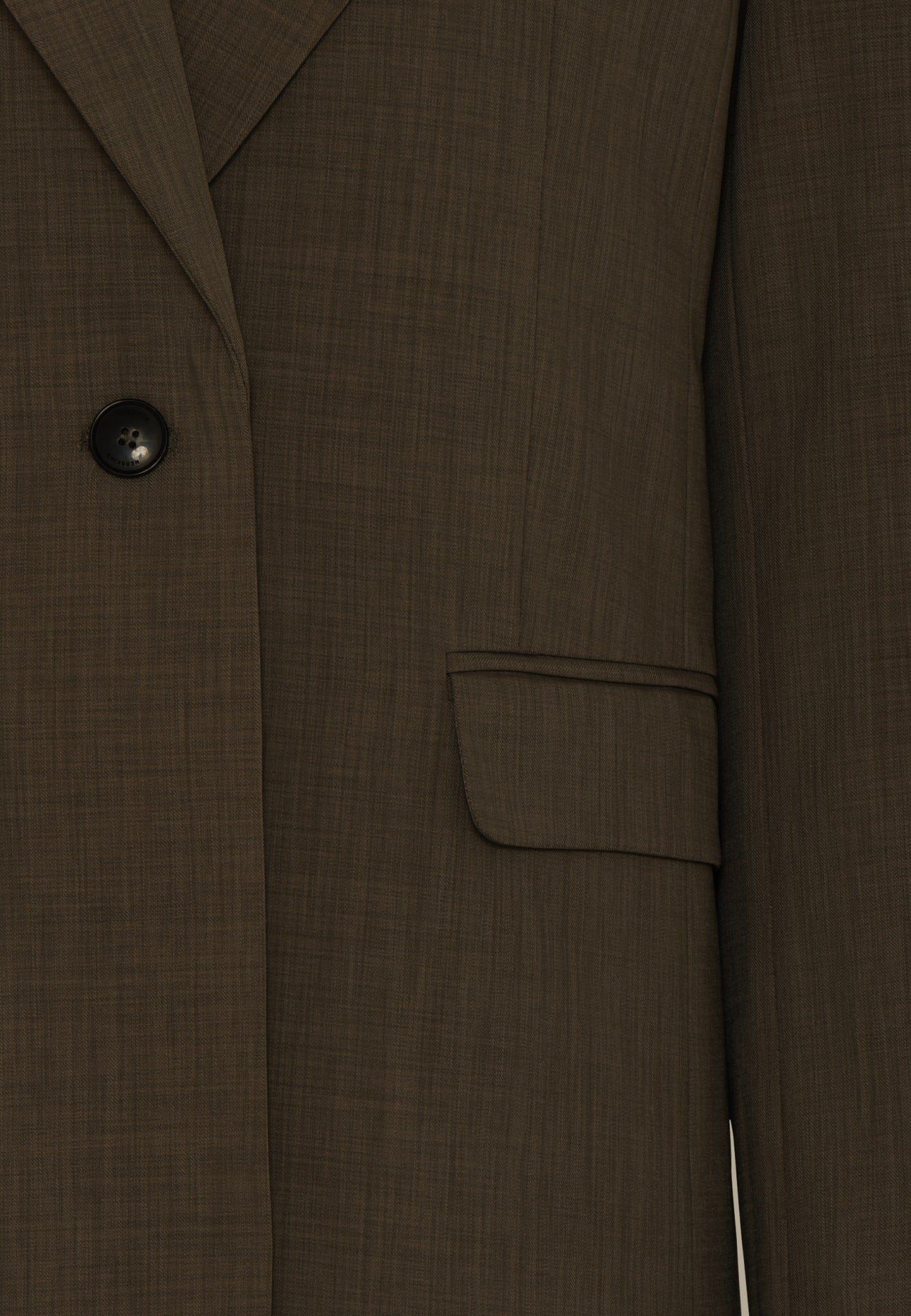 Nat Blazer - Dark Chocolate in Brown made by HERSKIND