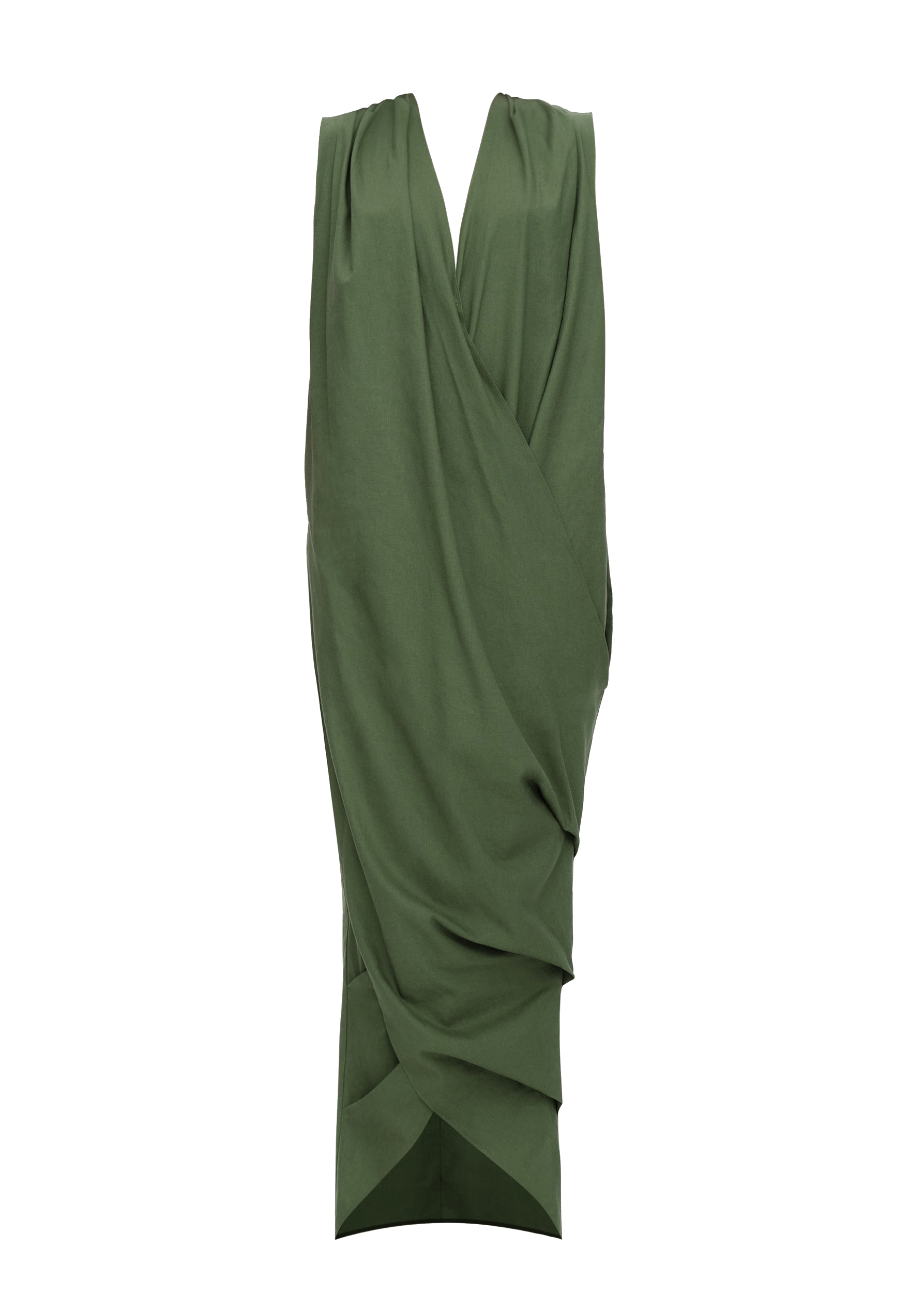 SAYO KAFTAN DRESS - FOREST made by Andrea Iyamah