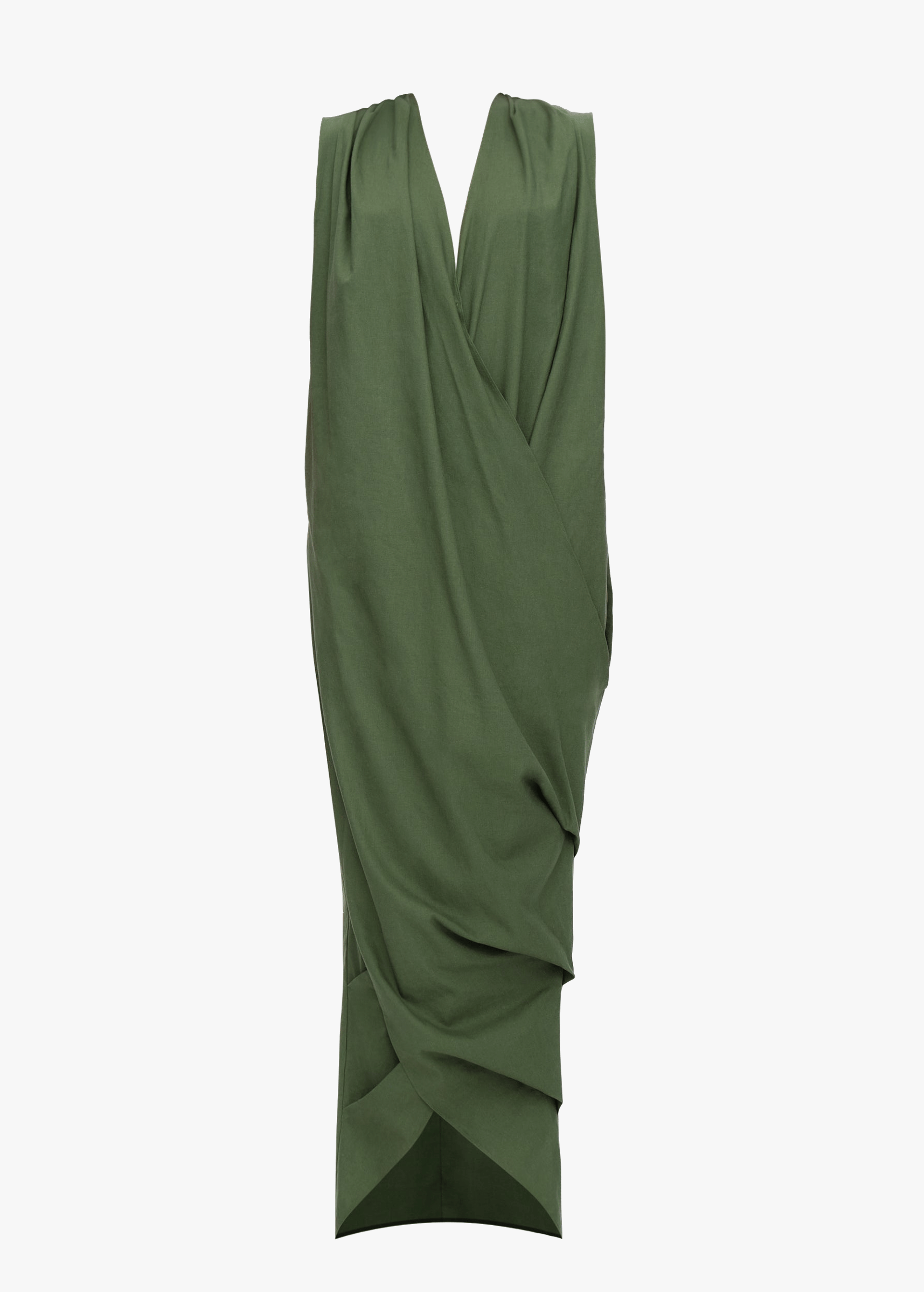 SAYO KAFTAN DRESS - FOREST made by Andrea Iyamah