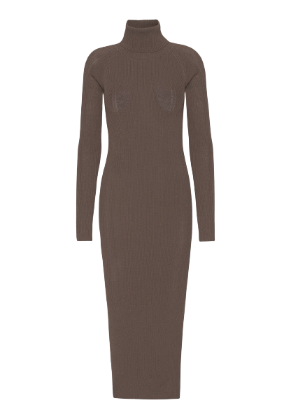 Mila  Dress - Chestnut made by HERSKIND