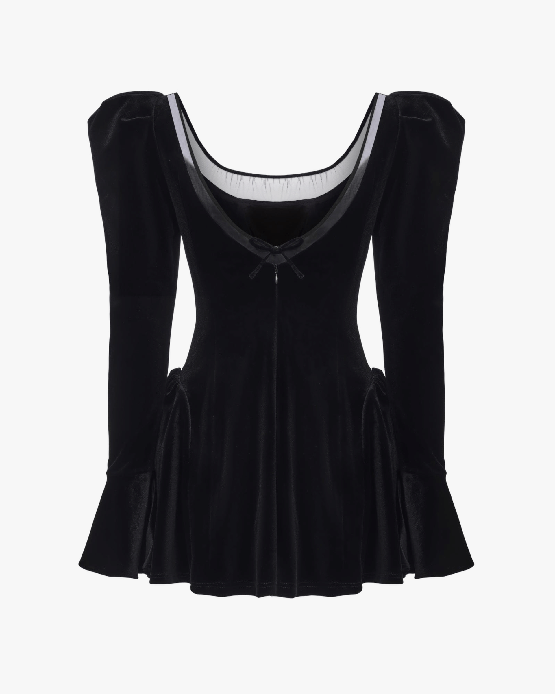 Leonora Velvet Mini Dress made by Nana Jacqueline