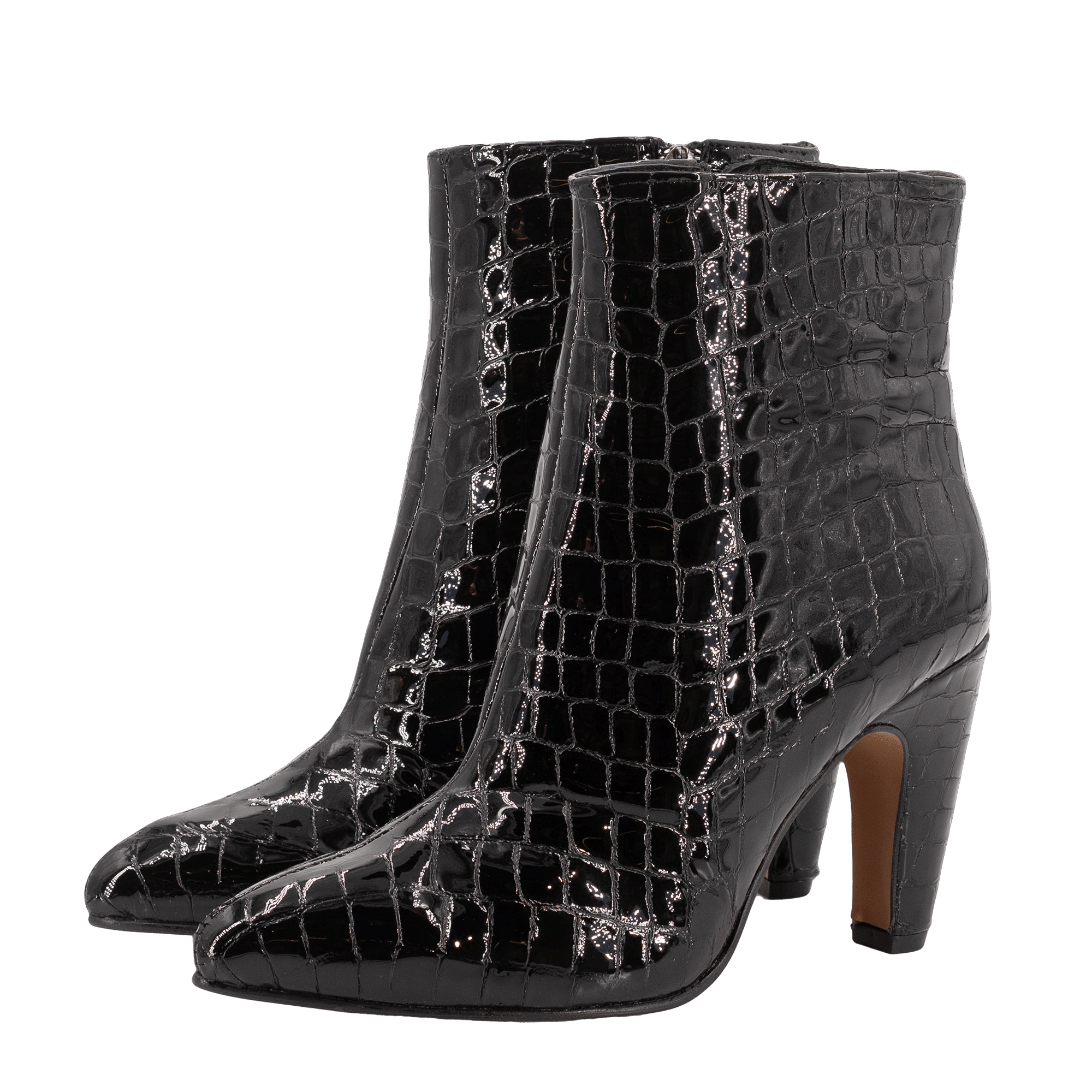 PYTON LEATHER BOOTIES made by Toral