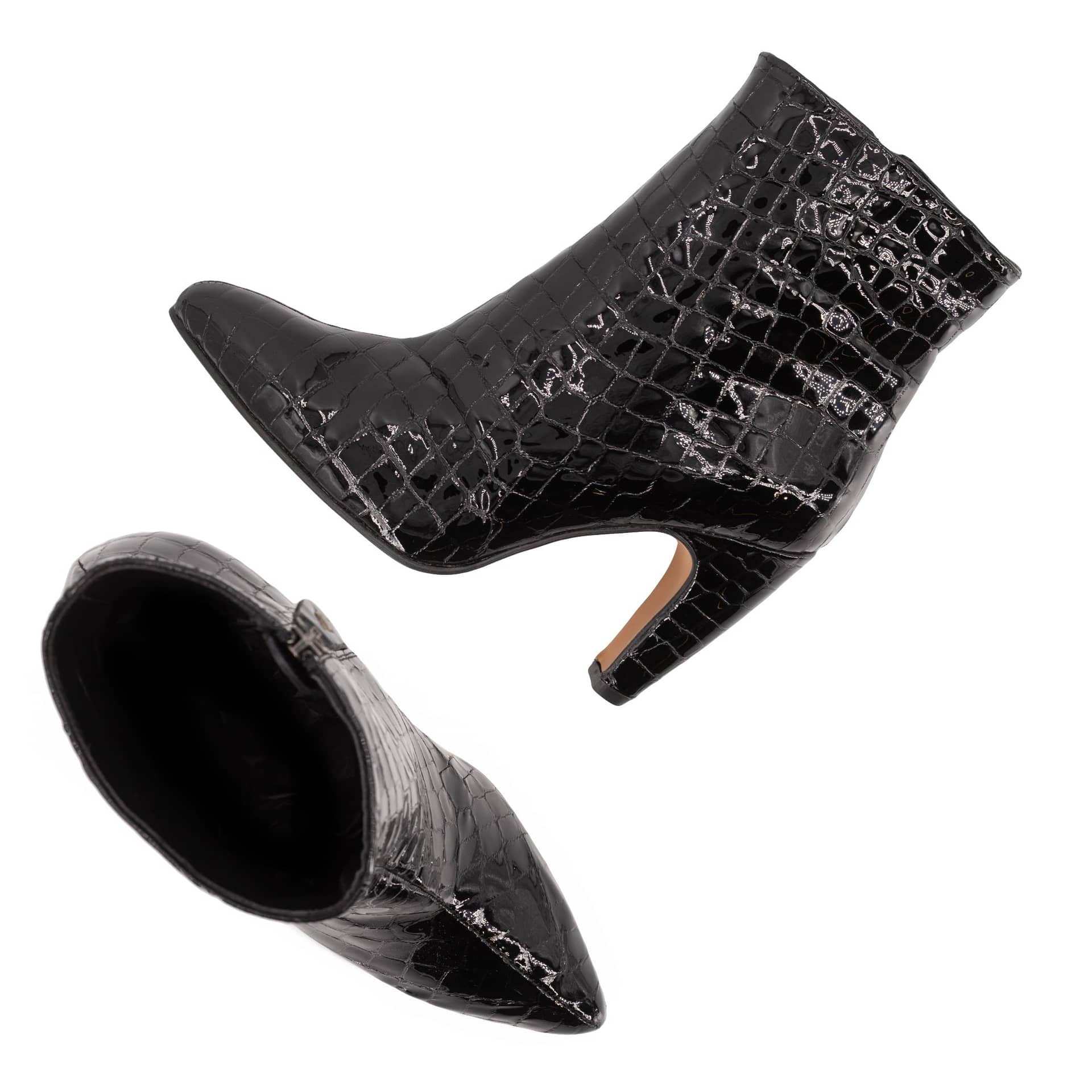 PYTON LEATHER BOOTIES made by Toral