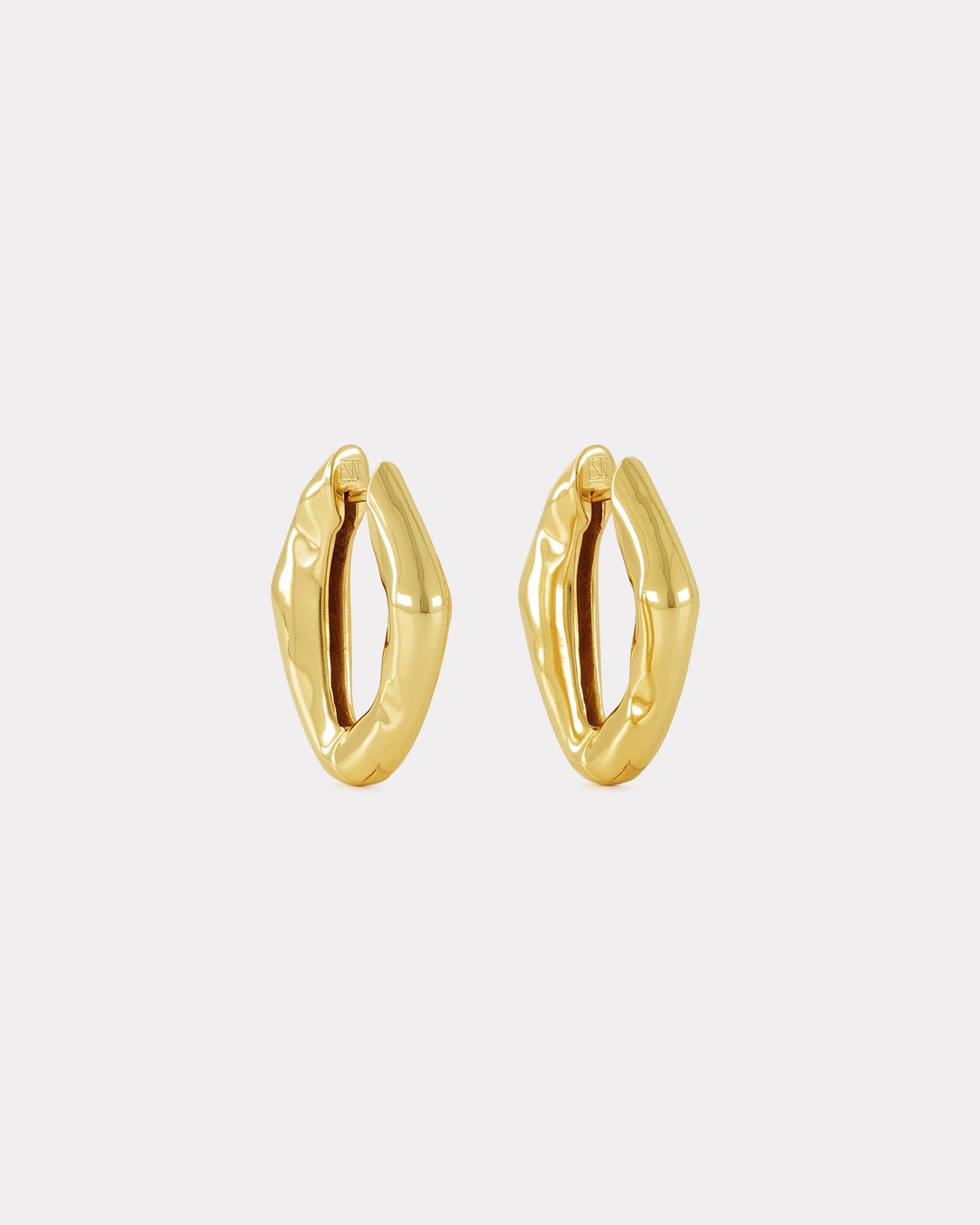 The Hoop Earrings - Gold made by ESSEN