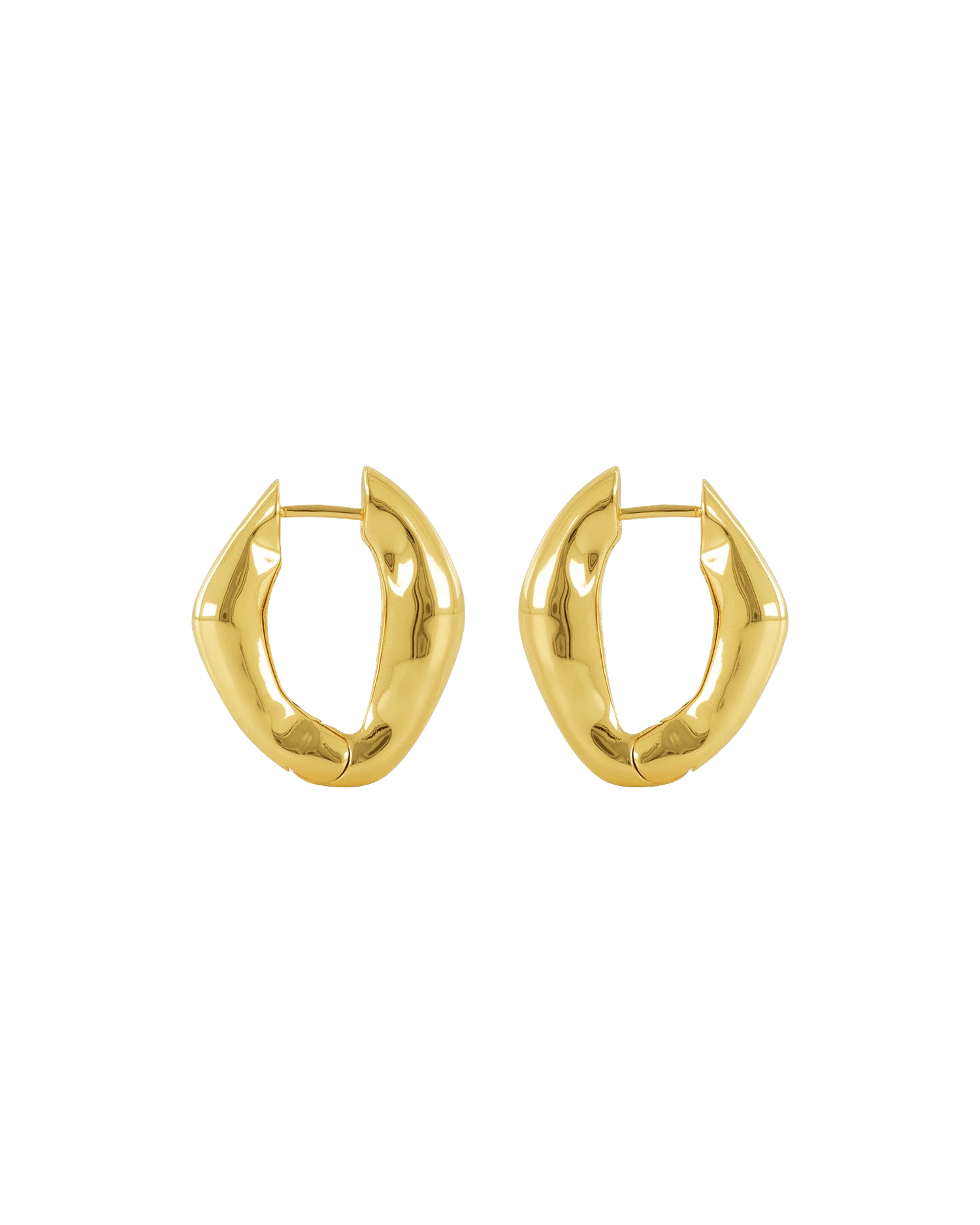 The Hoop Earrings - Gold made by ESSEN