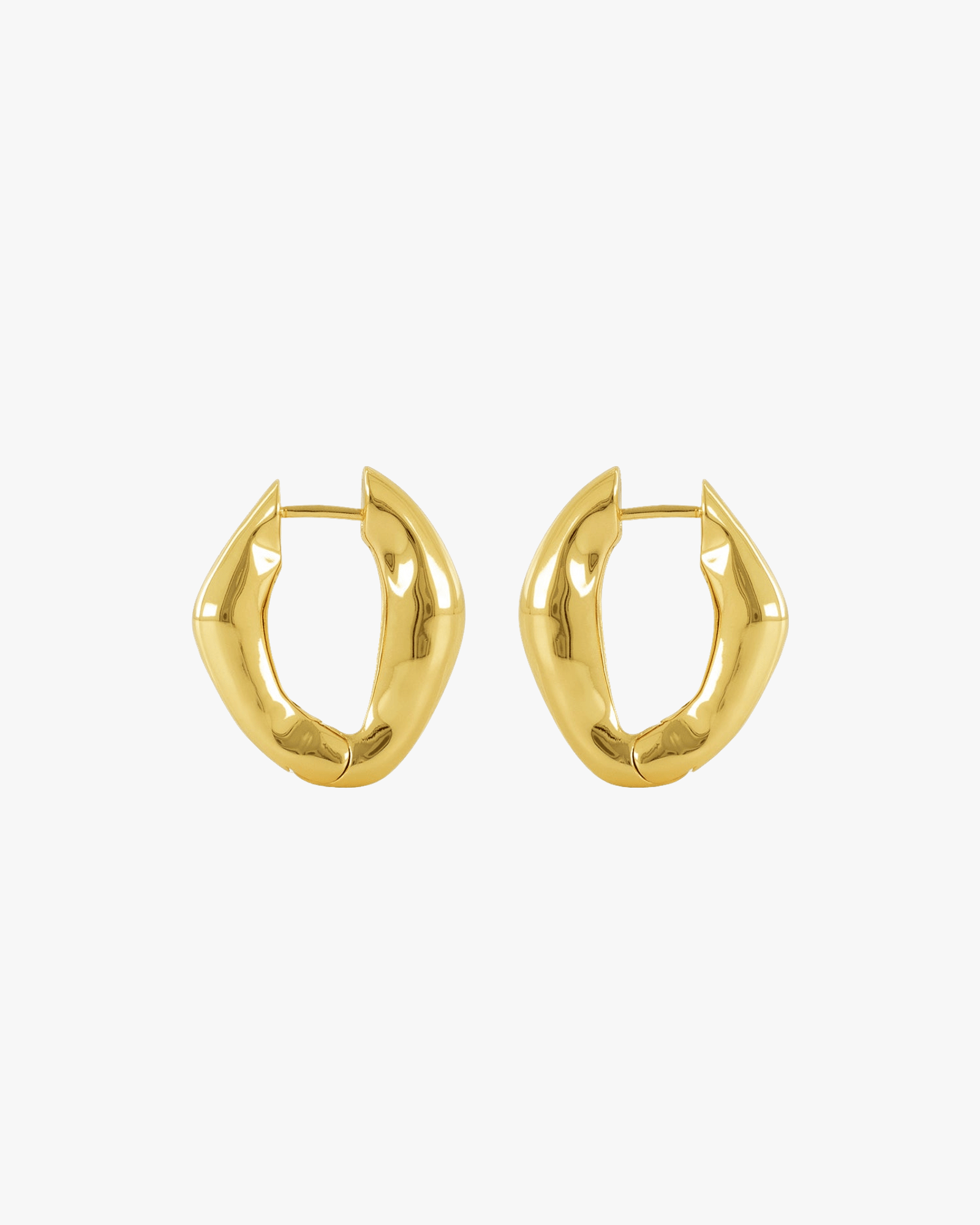 The Hoop Earrings - Gold made by ESSEN