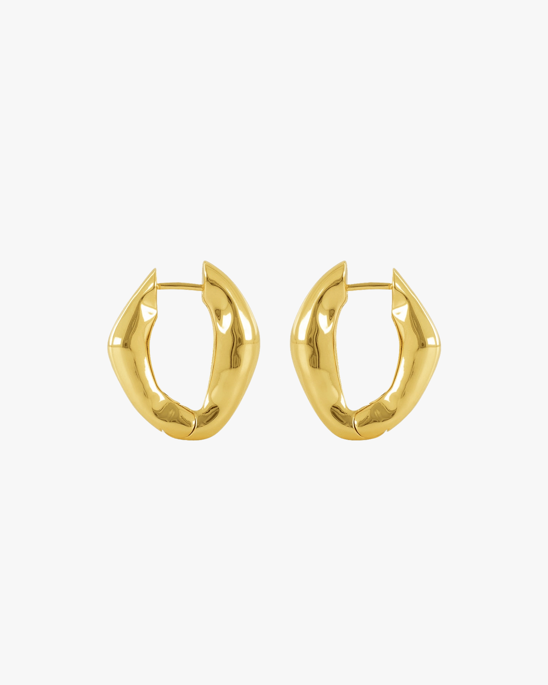The Hoop Earrings - Gold made by ESSEN