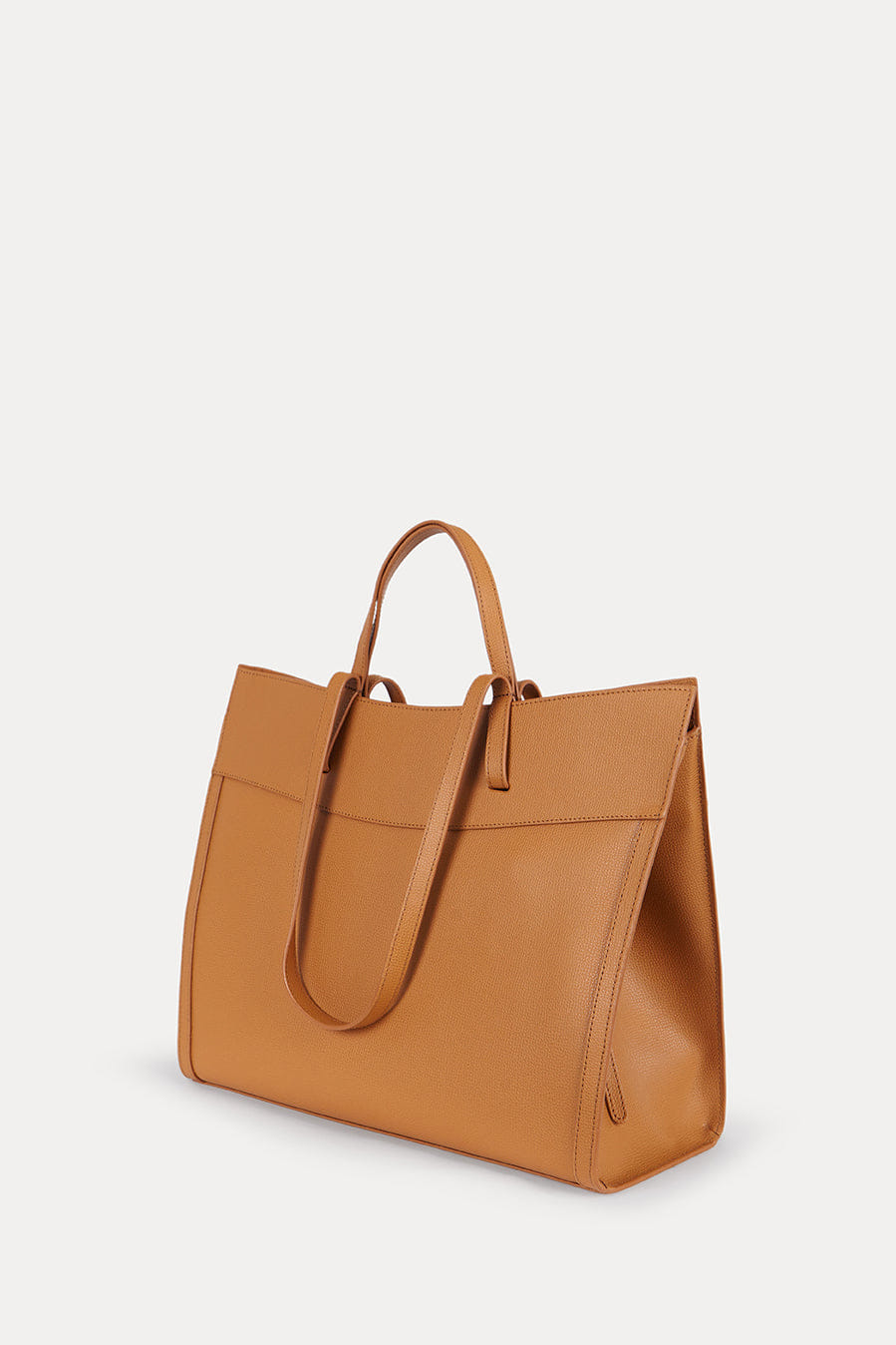 SAONARA SHOPPING CAMEL LEATHER made by Saonara