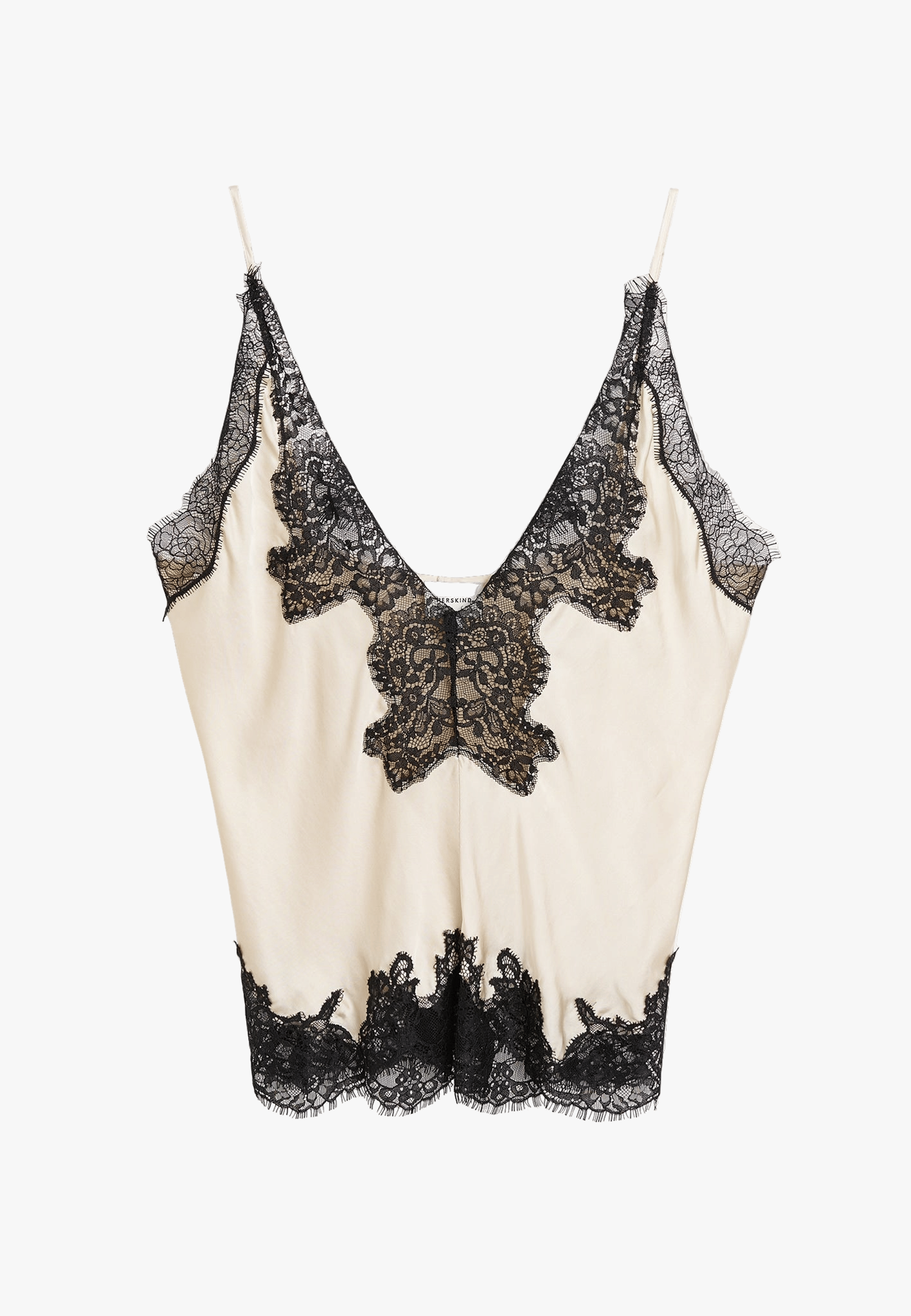 Zew Top - Creme / Black made by HERSKIND