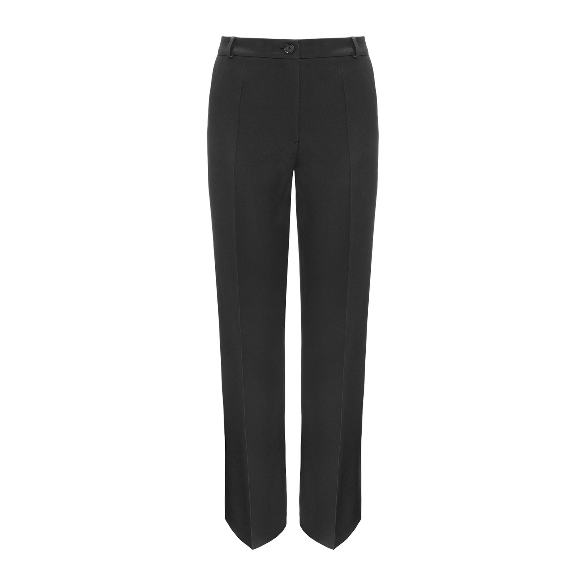 Silk Wool Trousers With Wide Legs made by YAVORSKA