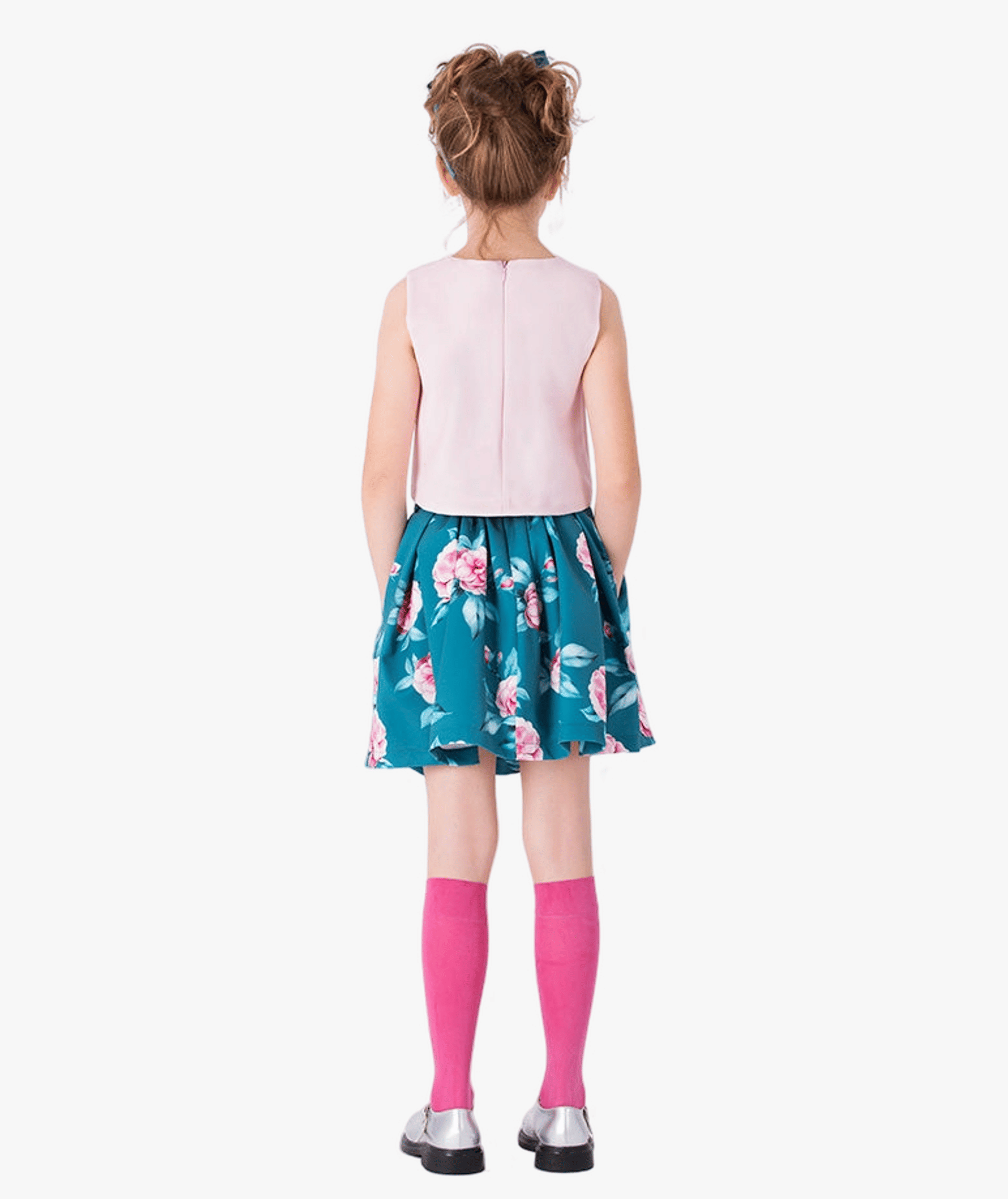 Floral Savaya Girls Outfit | 2 Pieces made by Mama Luma