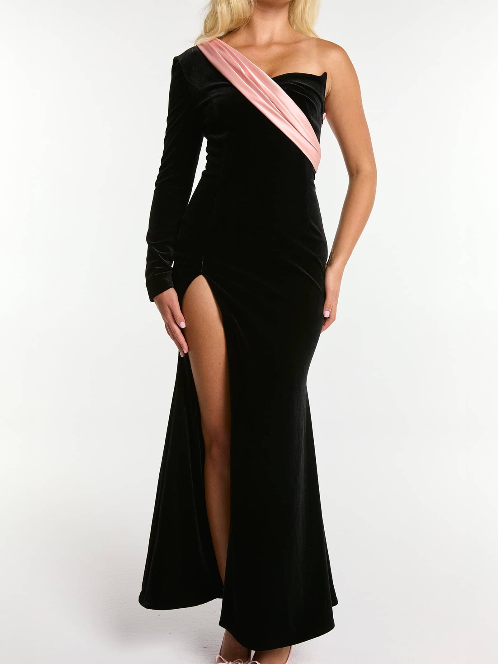 Bethany Velvet Dress made by Nana Jacqueline