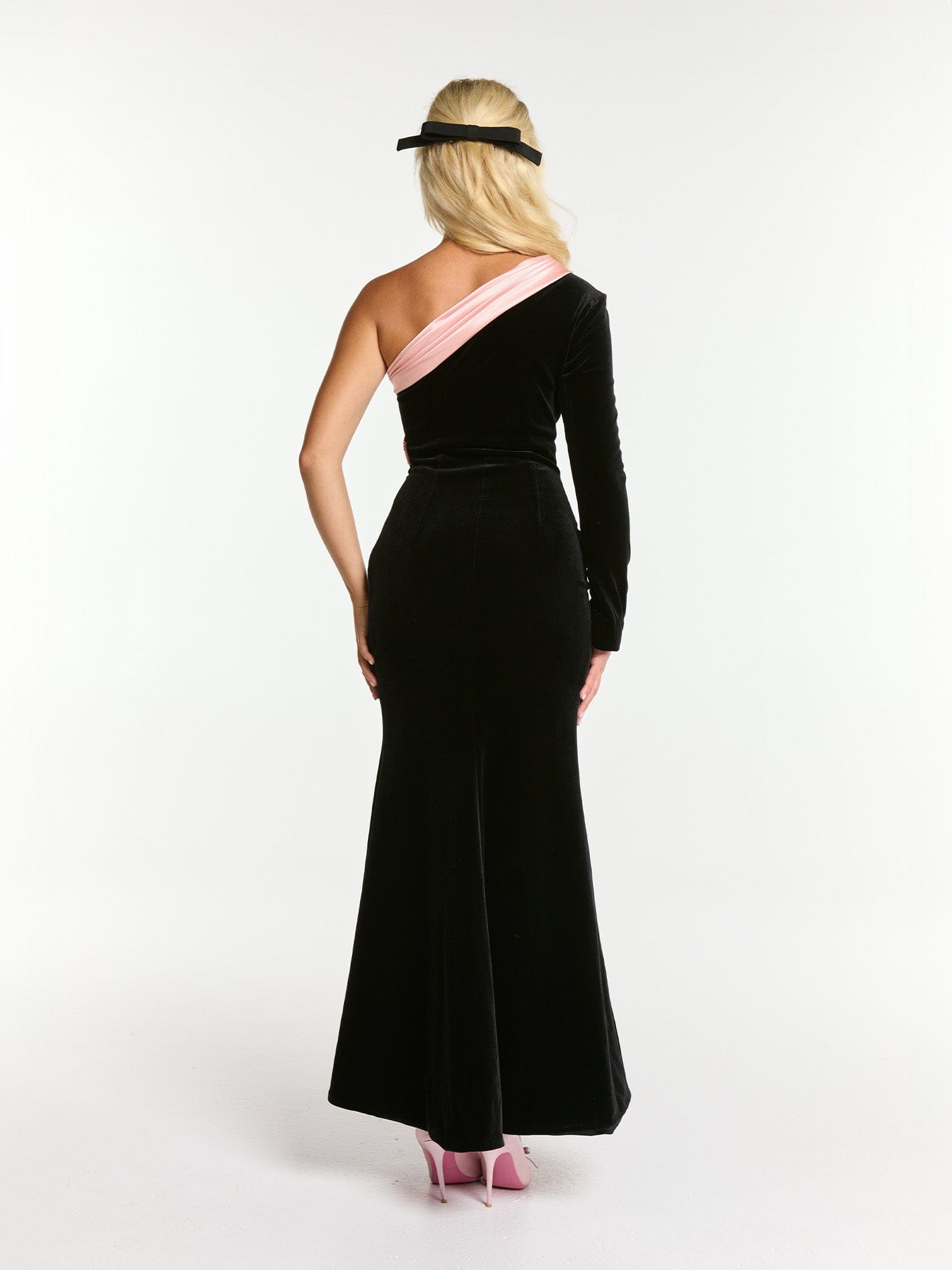 Bethany Velvet Dress made by Nana Jacqueline