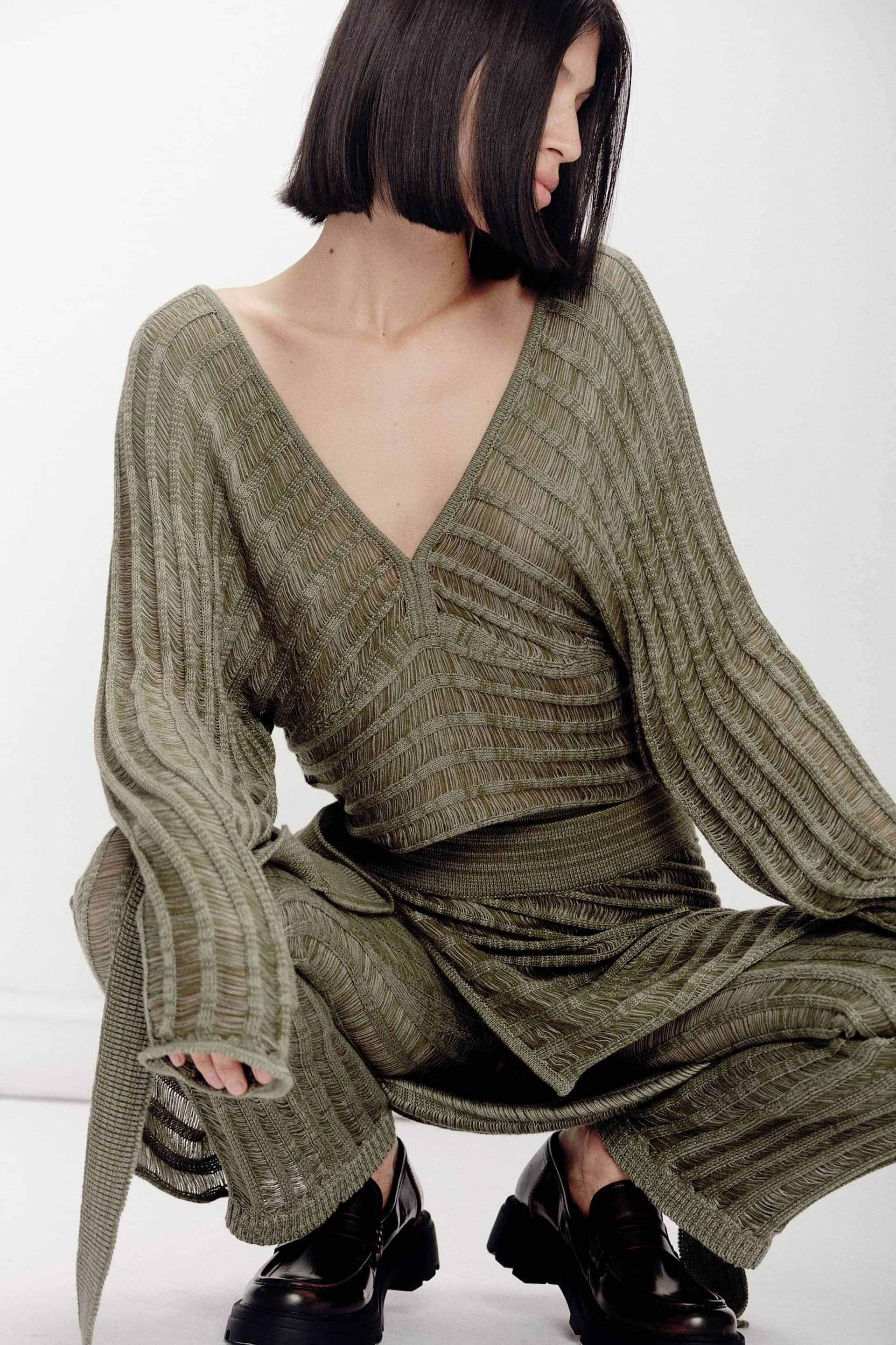 Samán Top Green made by Peregrina