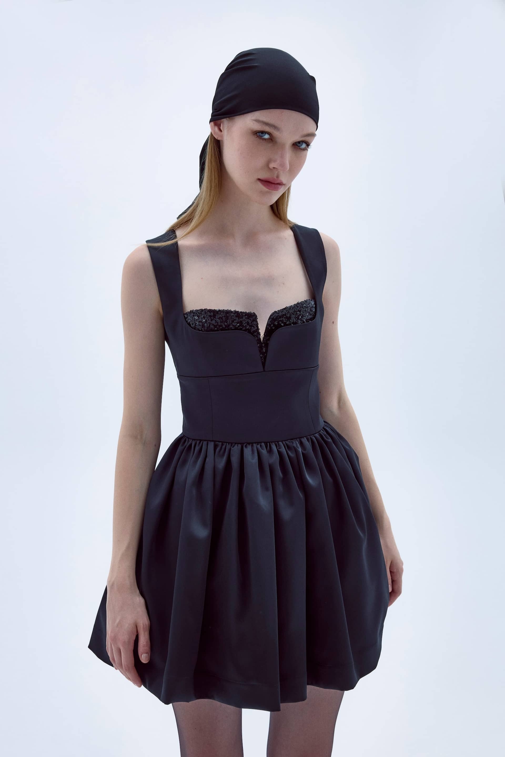 LEANNE DRESS IN BLACK made by Nazli Ceren