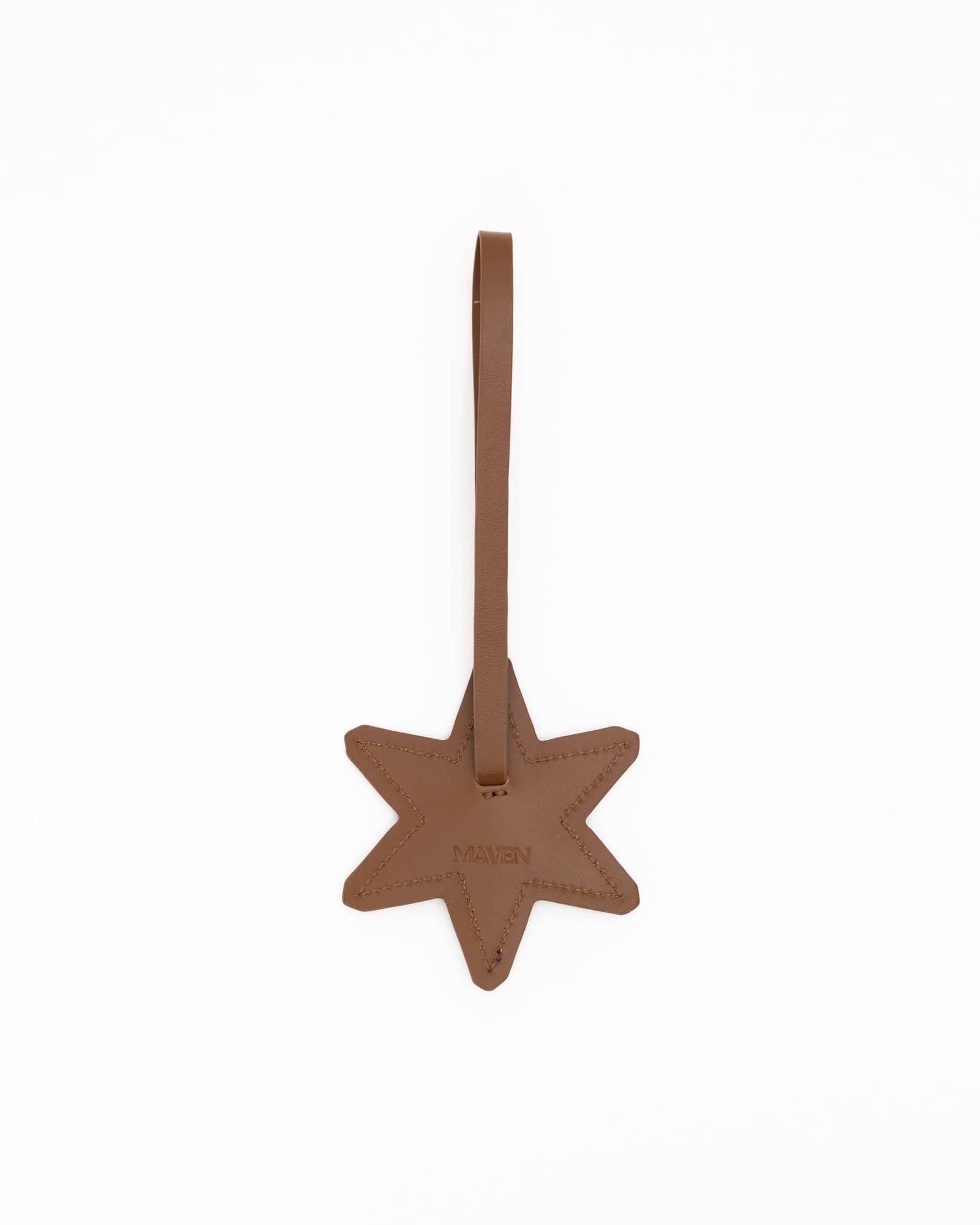 Star Charm Kahverengi made by Maven Bag