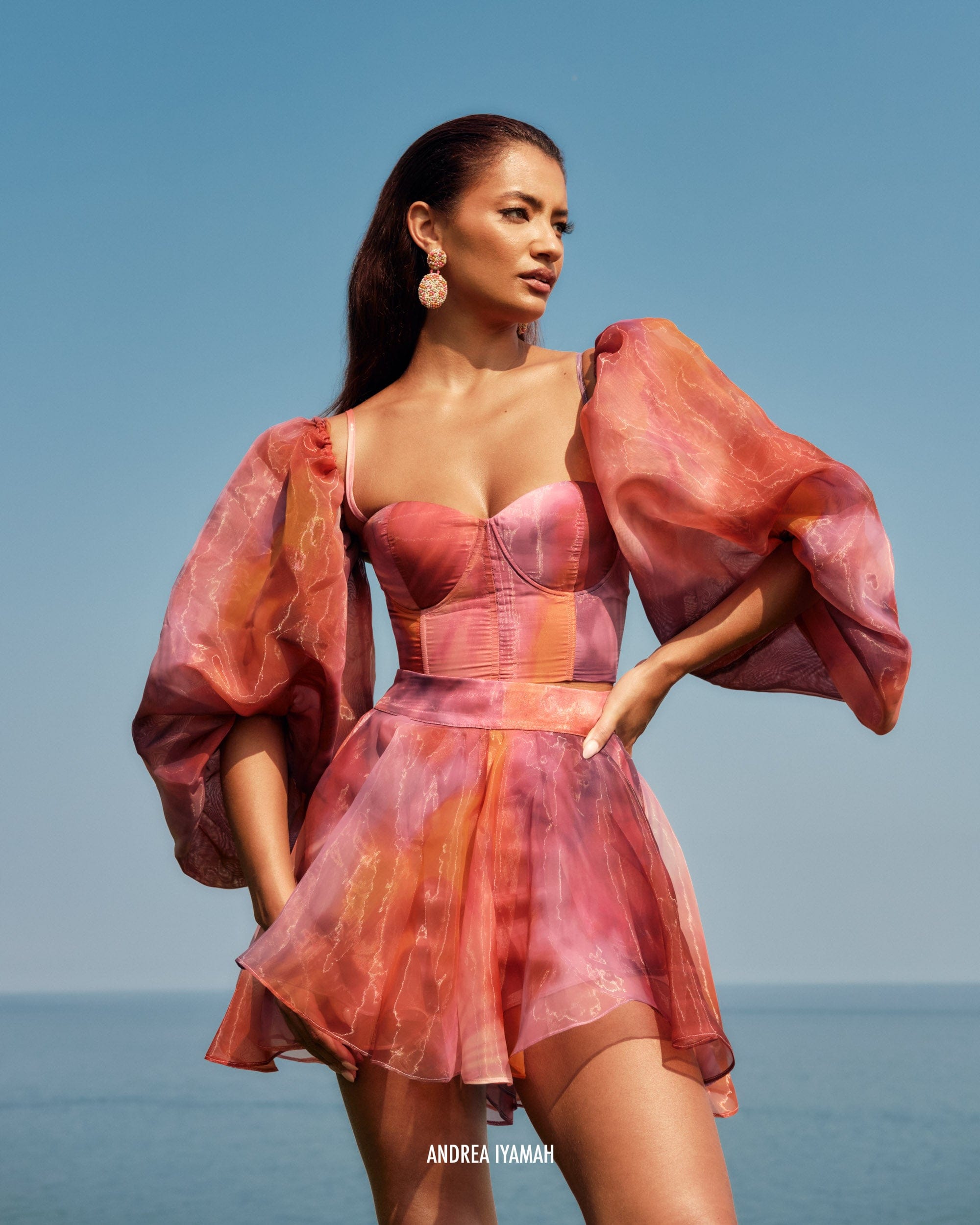 KOKOS TOP - DANDI PRINT made by Andrea Iyamah