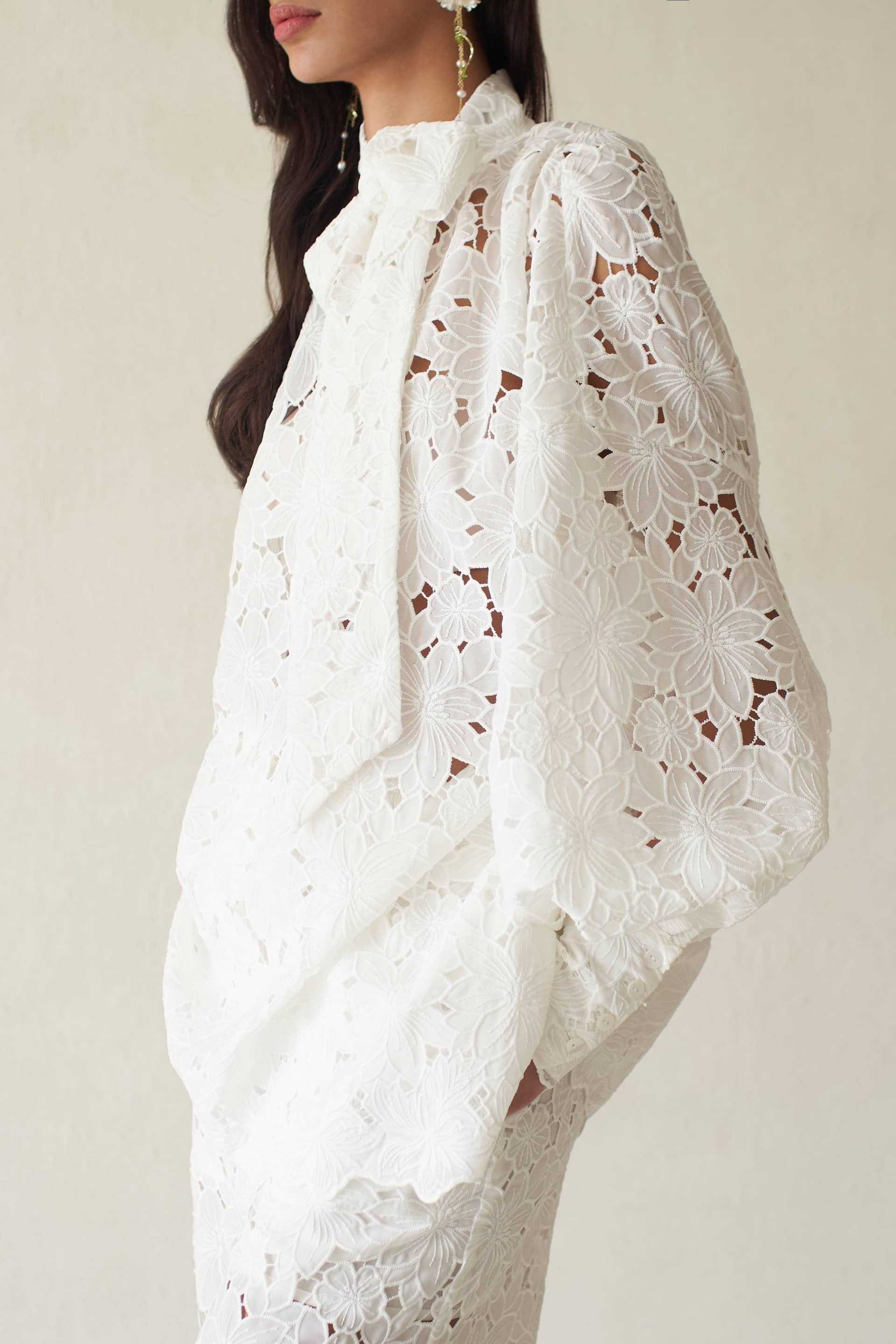 Raya Lace Pants made by Vasiliki