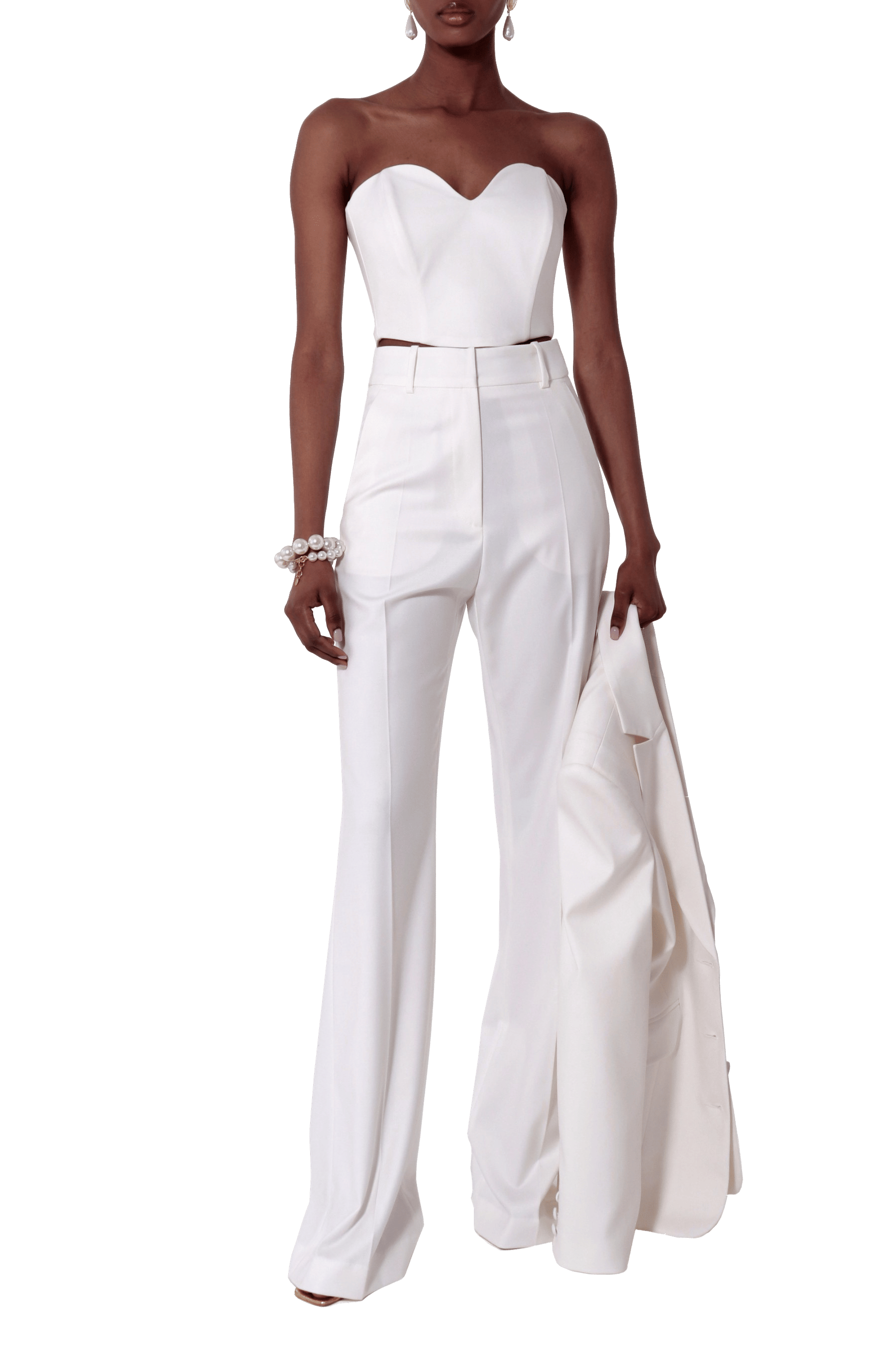 Corset Lara Off White made by HALEWSKI