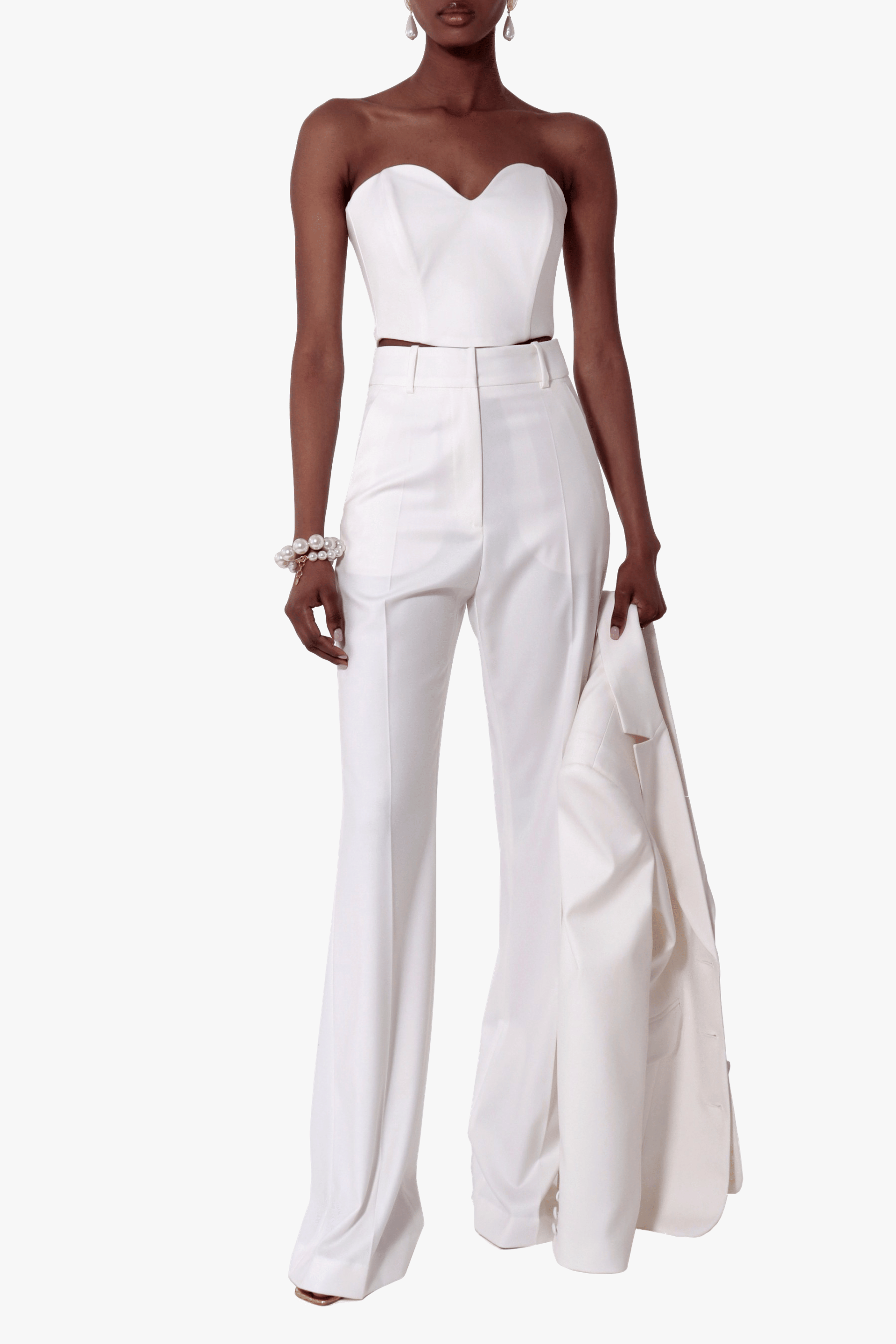 Corset Lara Off White made by HALEWSKI