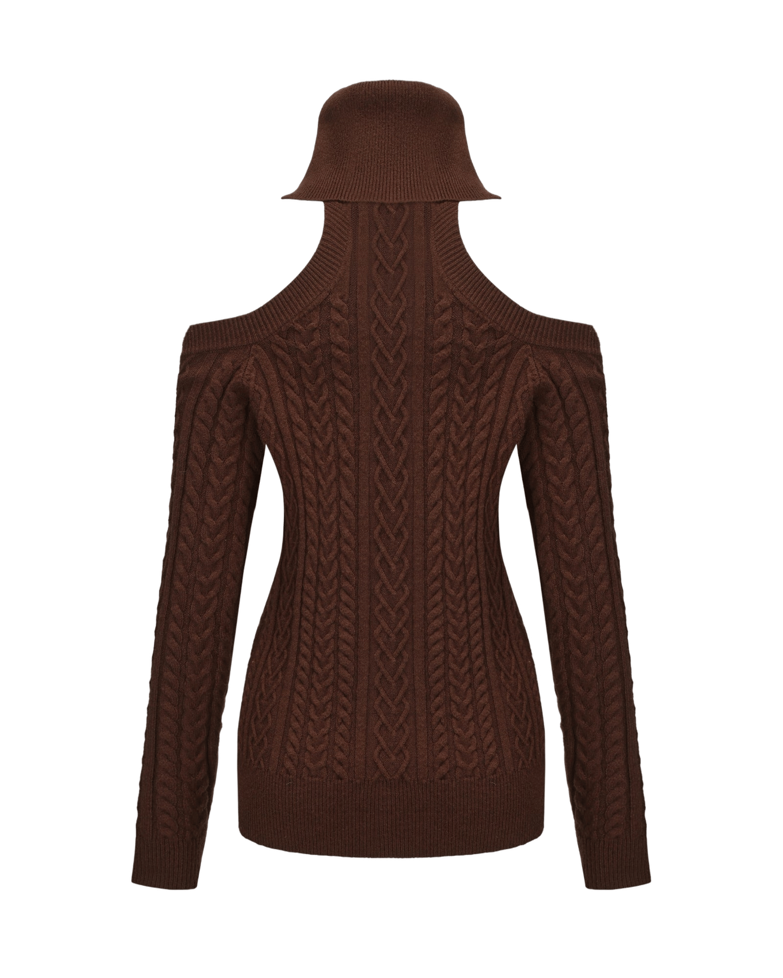 Margo Knit Dress (Brown) made by Nana Jacqueline