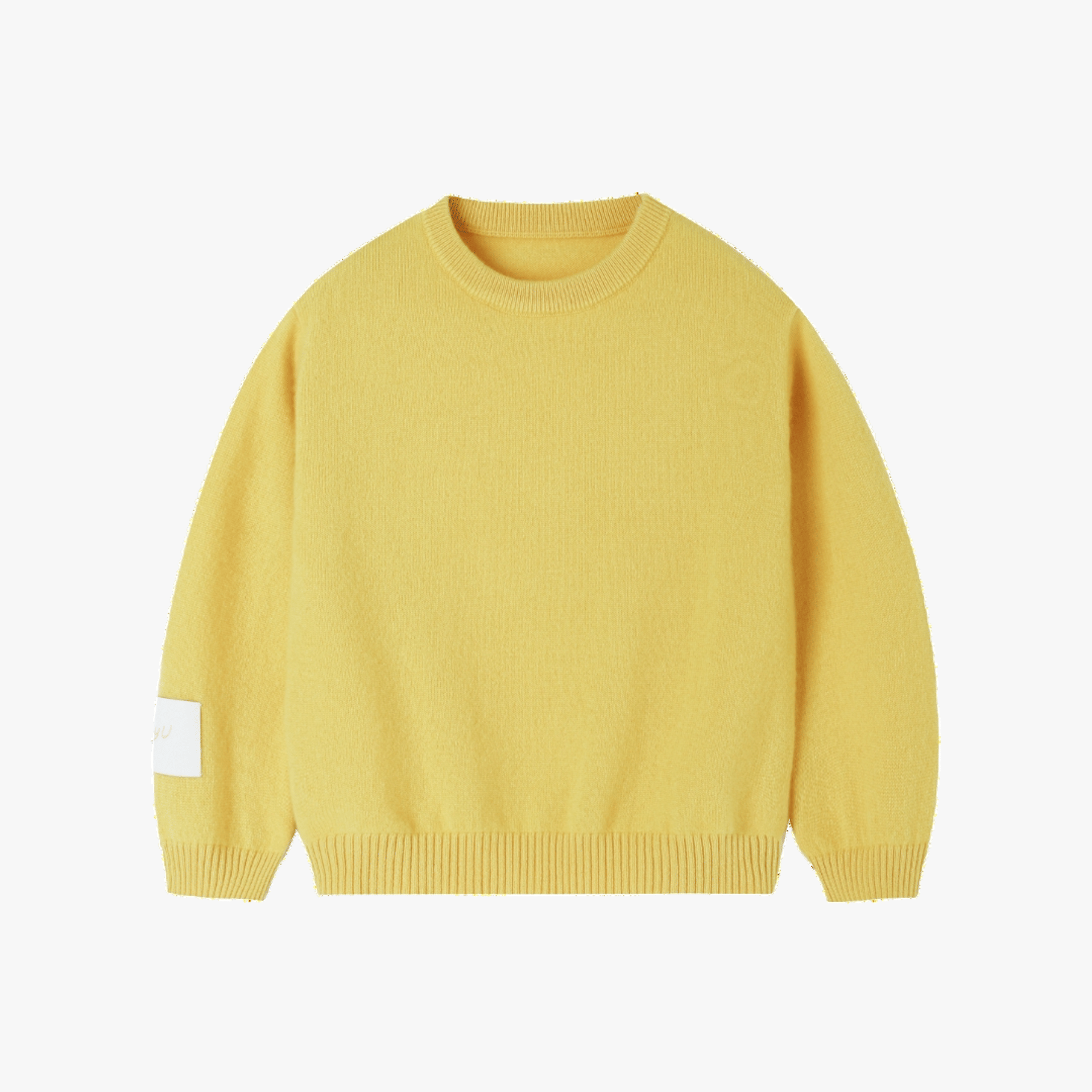 Essential Baby Cashmere Jumper | Sunbeam Yellow made by CozyU
