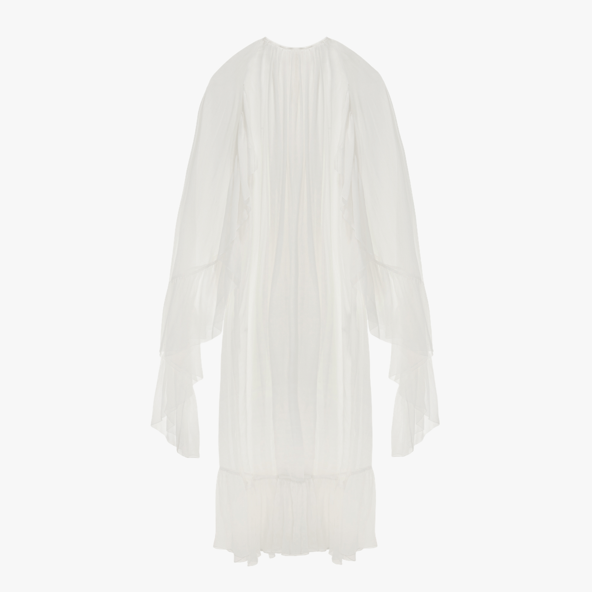 Long Dress With Train made by YAVORSKA