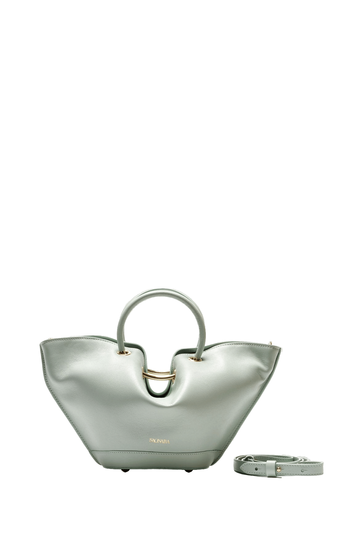 SAONARA MINI JADE LEATHER BAG made by Saonara