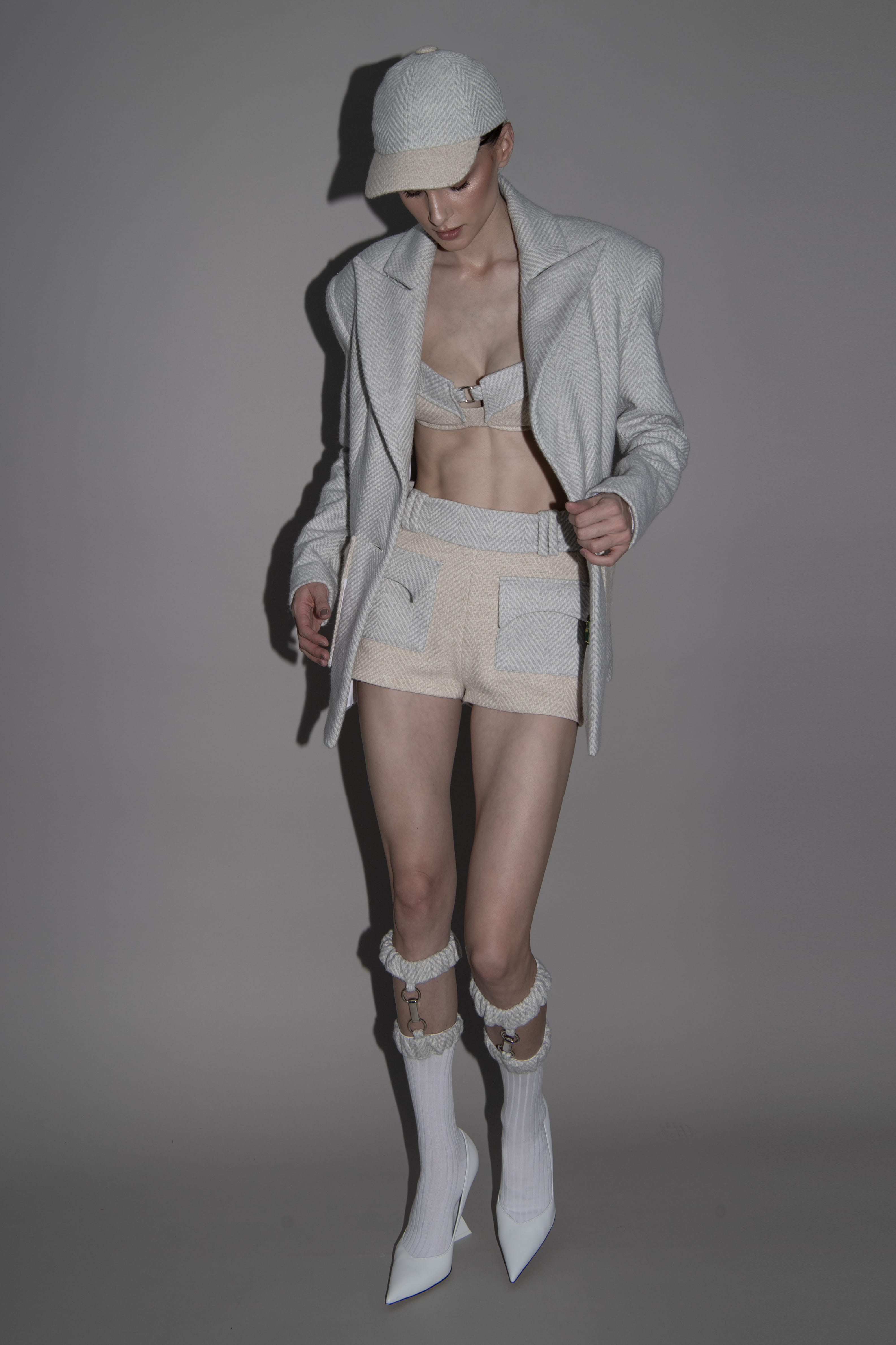 ALPACA RING TOP in Beige made by Vestiaire d'un Oiseau Libre