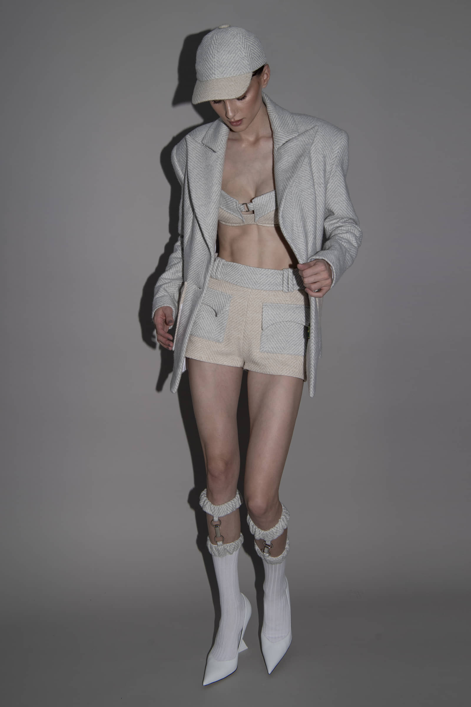 ALPACA RING TOP in Beige made by Vestiaire d'un Oiseau Libre