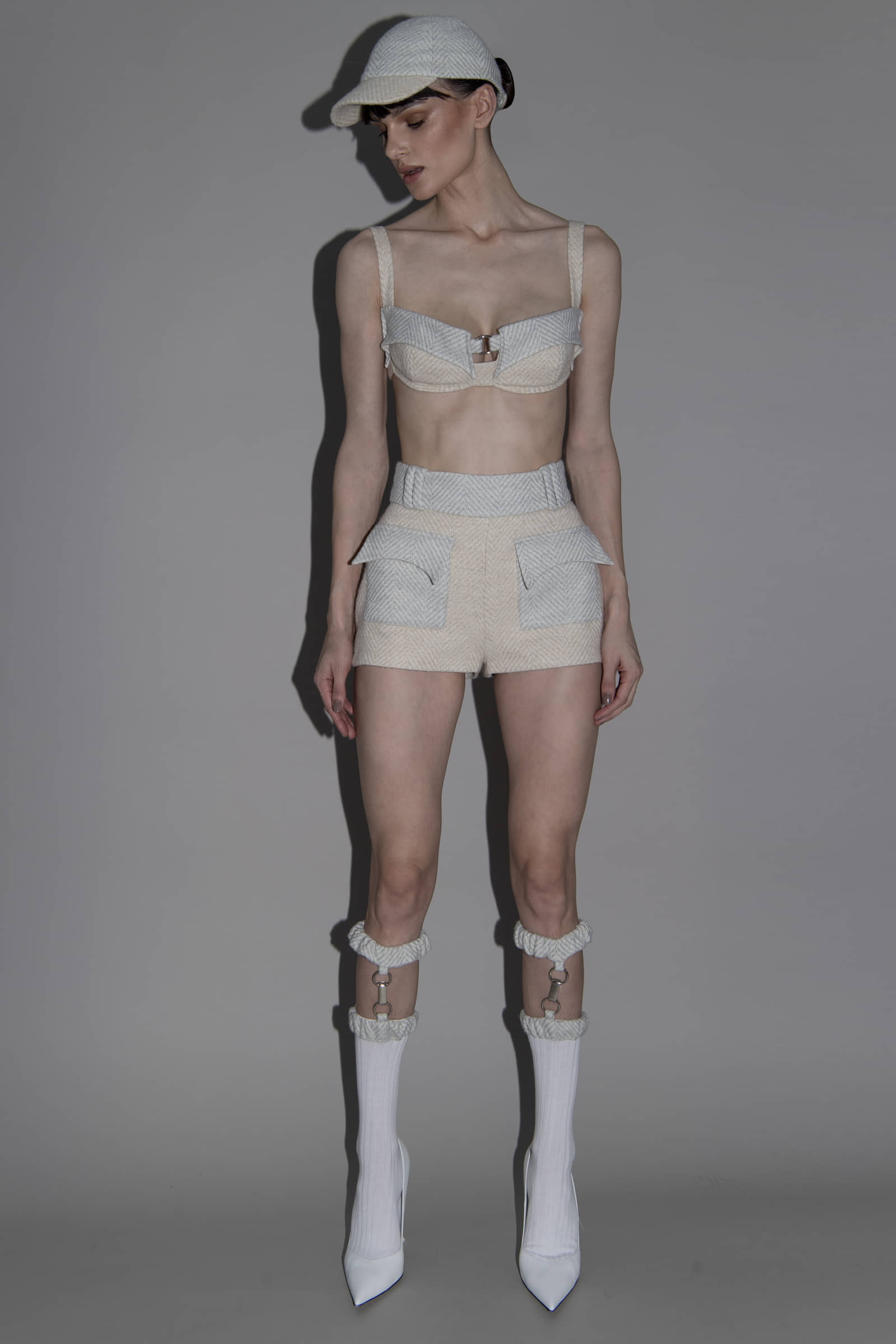 ALPACA RING TOP in Beige made by Vestiaire d'un Oiseau Libre