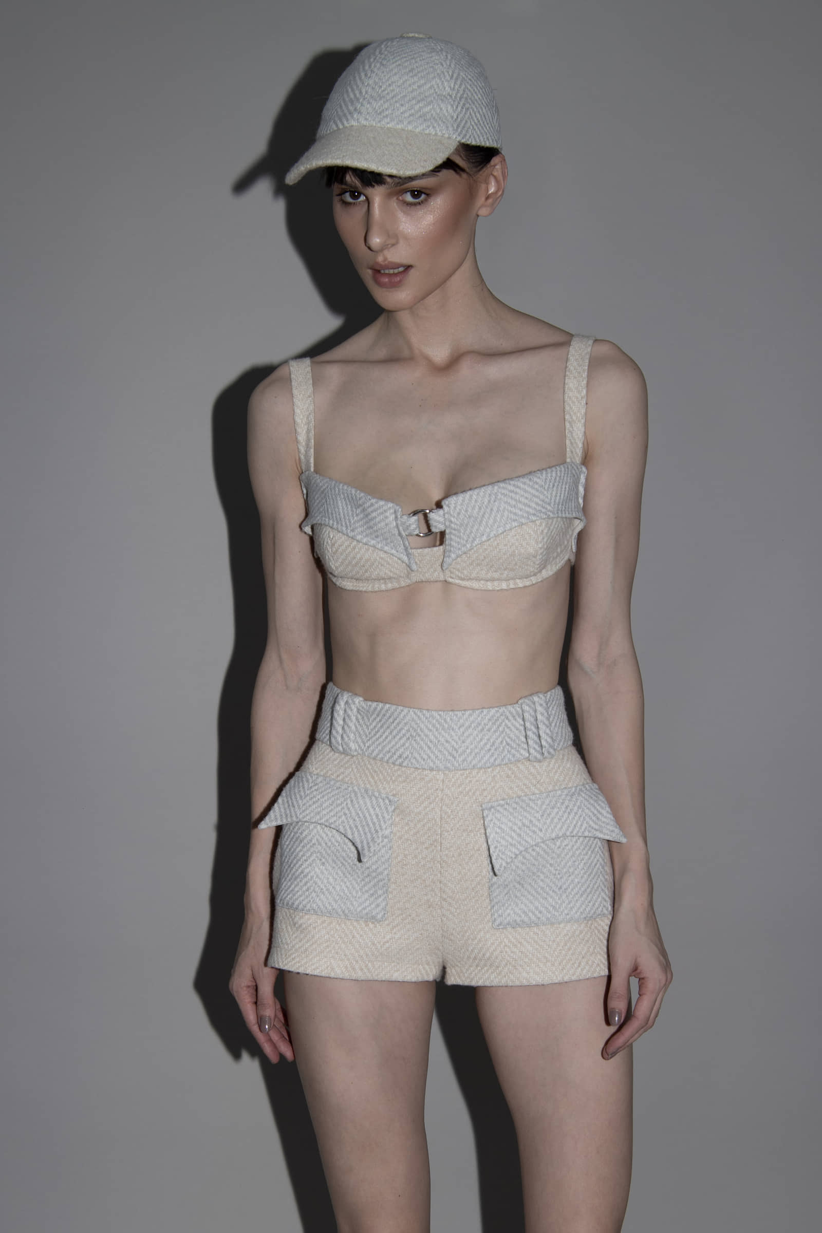 ALPACA RING TOP in Beige made by Vestiaire d'un Oiseau Libre