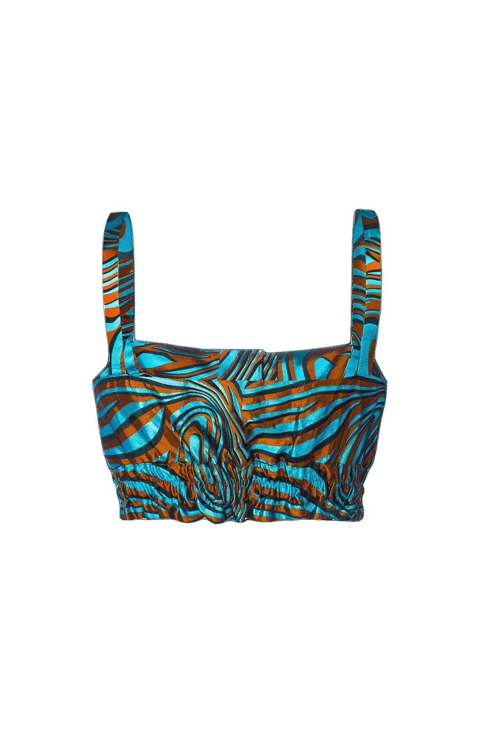 Mint Printed Top made by ANDREEVA