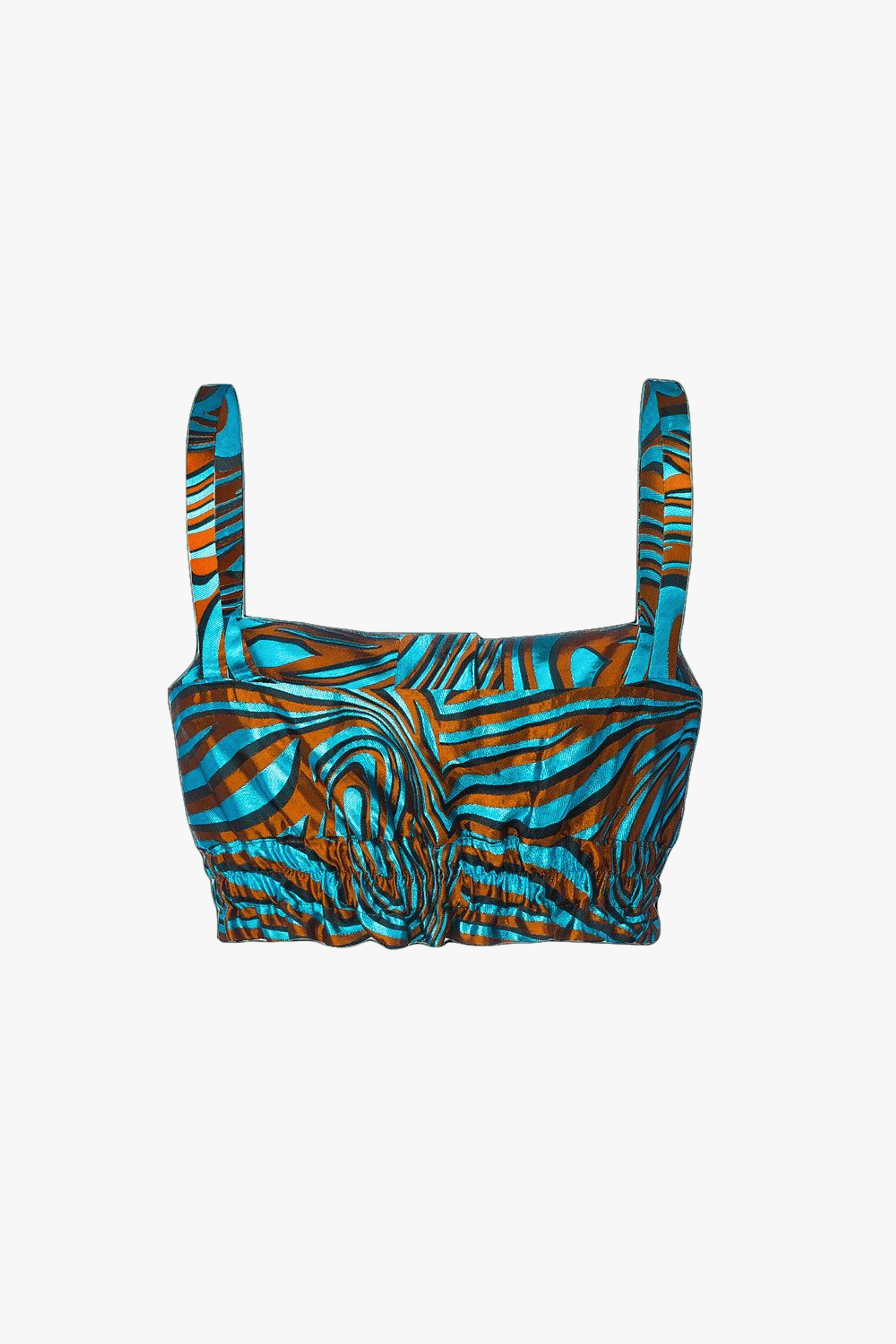 Mint Printed Top made by ANDREEVA