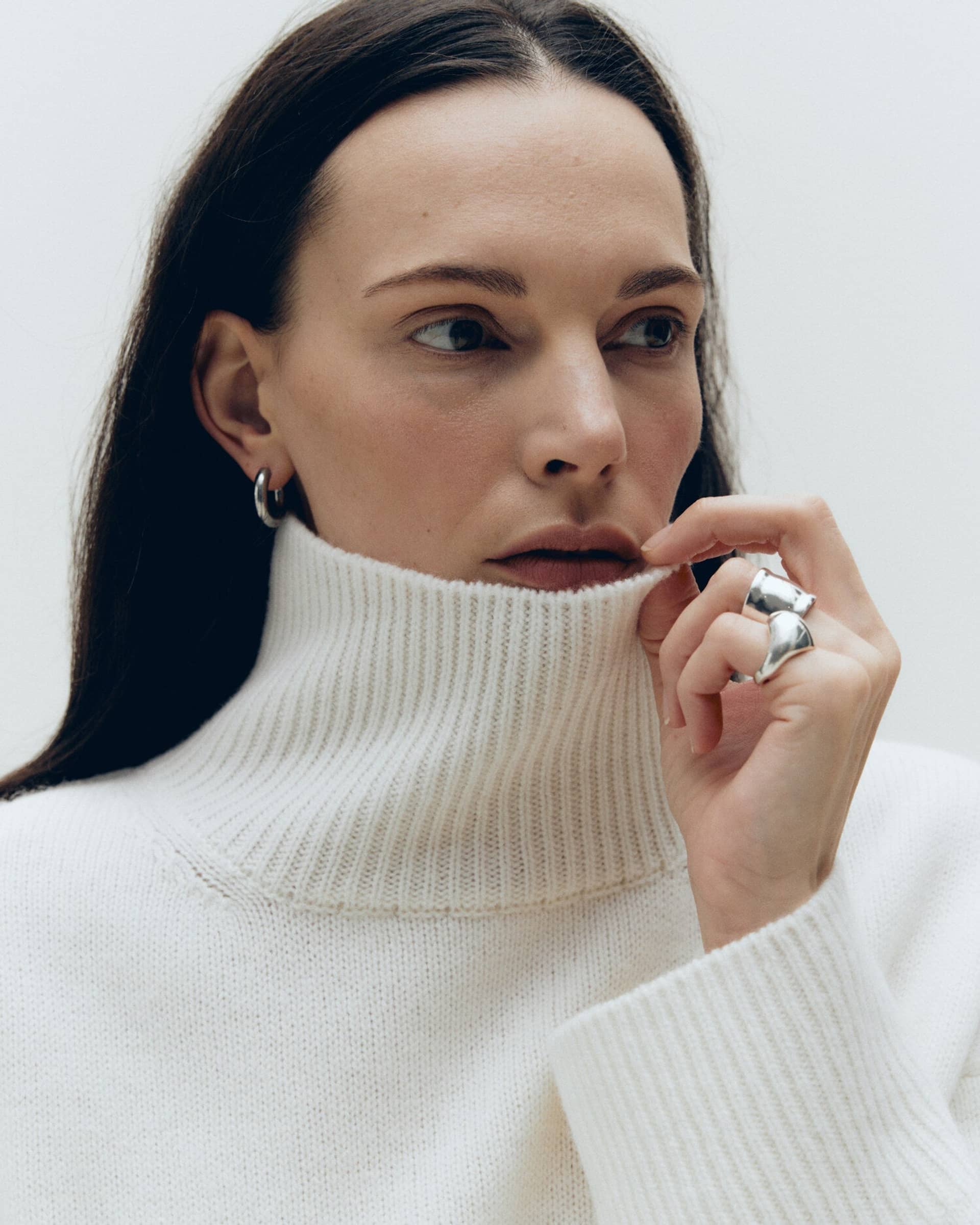 Noble cashmere sweater made by KNITEL