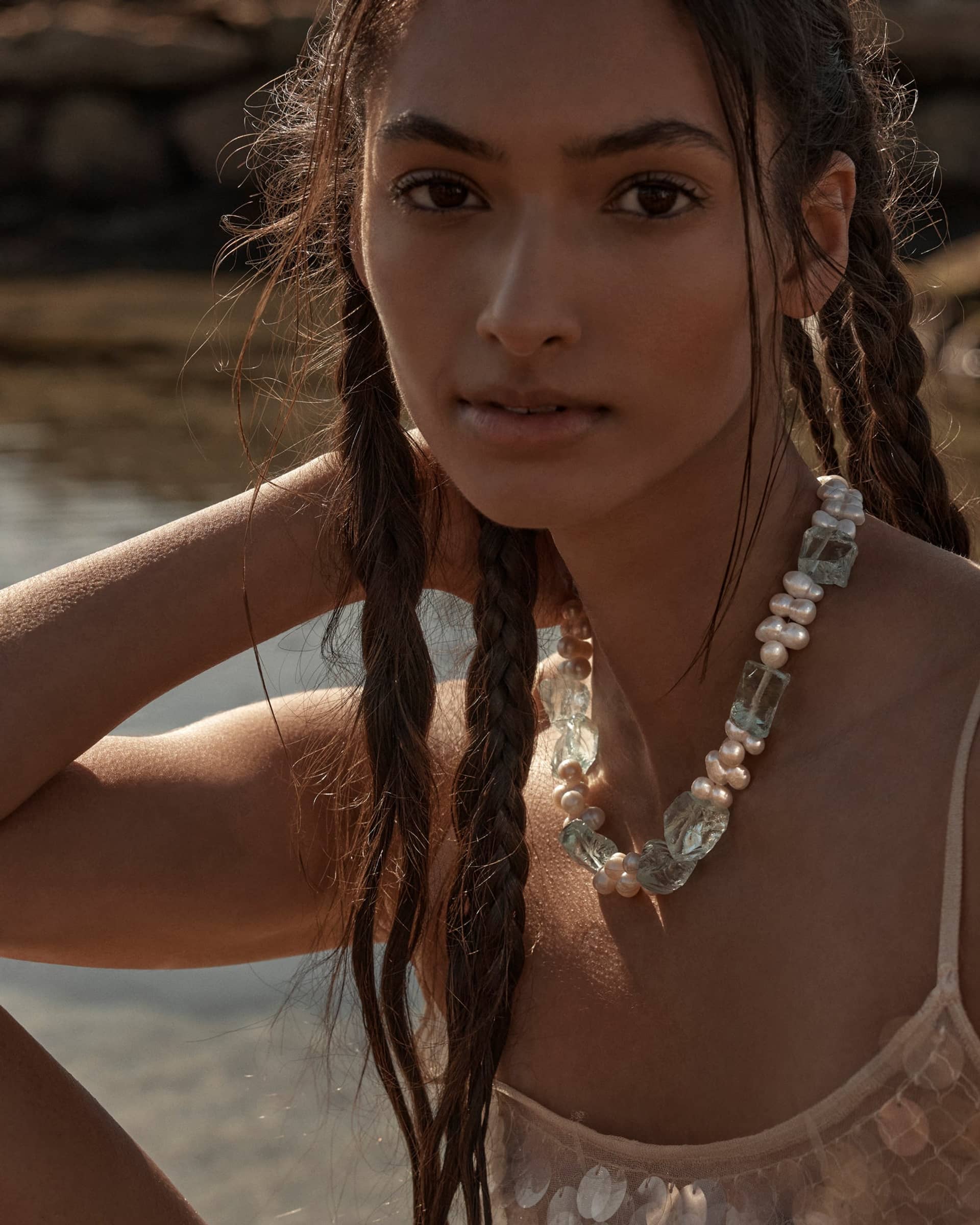 Dunia Necklace made by Amber Sceats