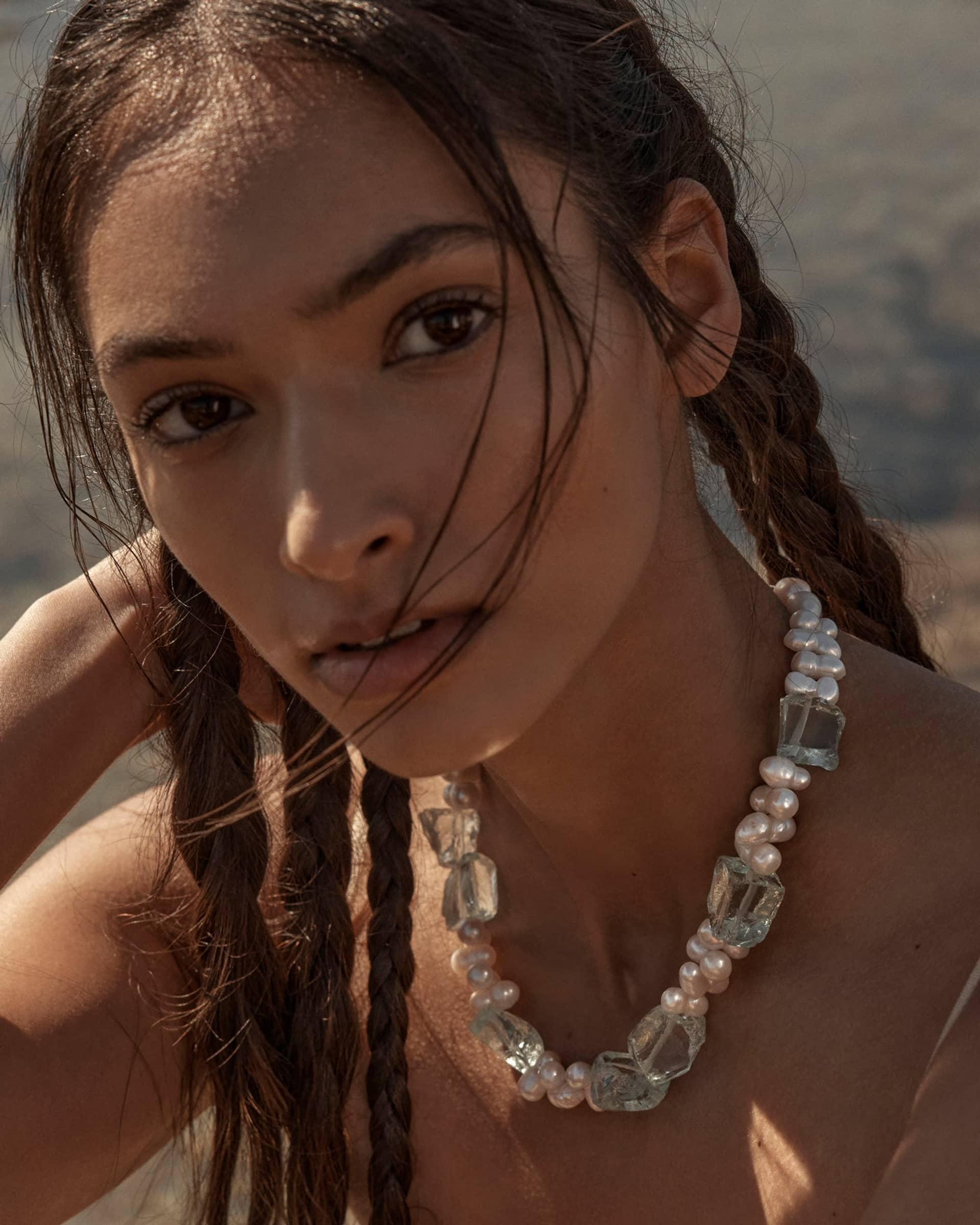 Dunia Necklace made by Amber Sceats