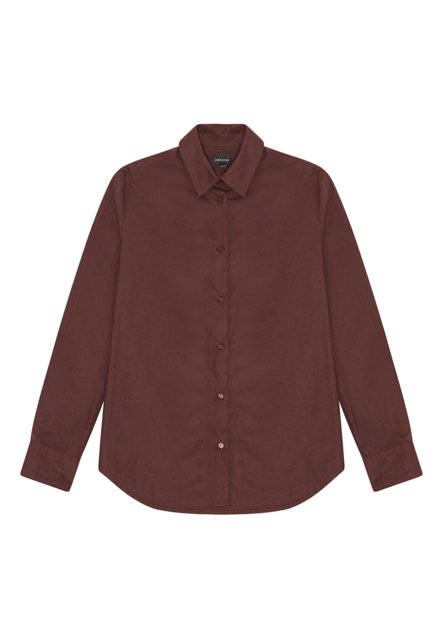 Joe Shirt - Mahogany made by HERSKIND