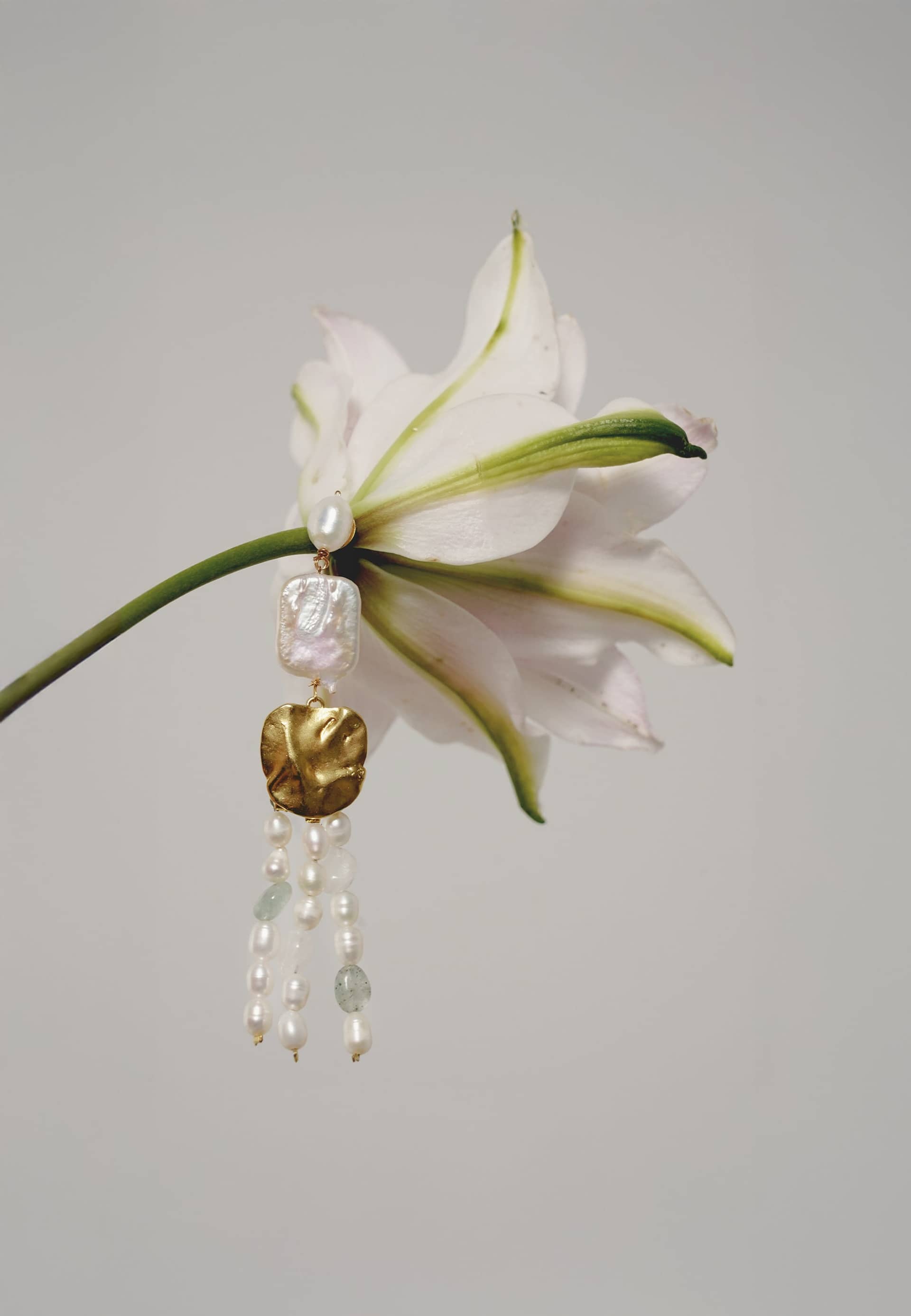 Pendientes Juno Perlas made by Lavani Jewels