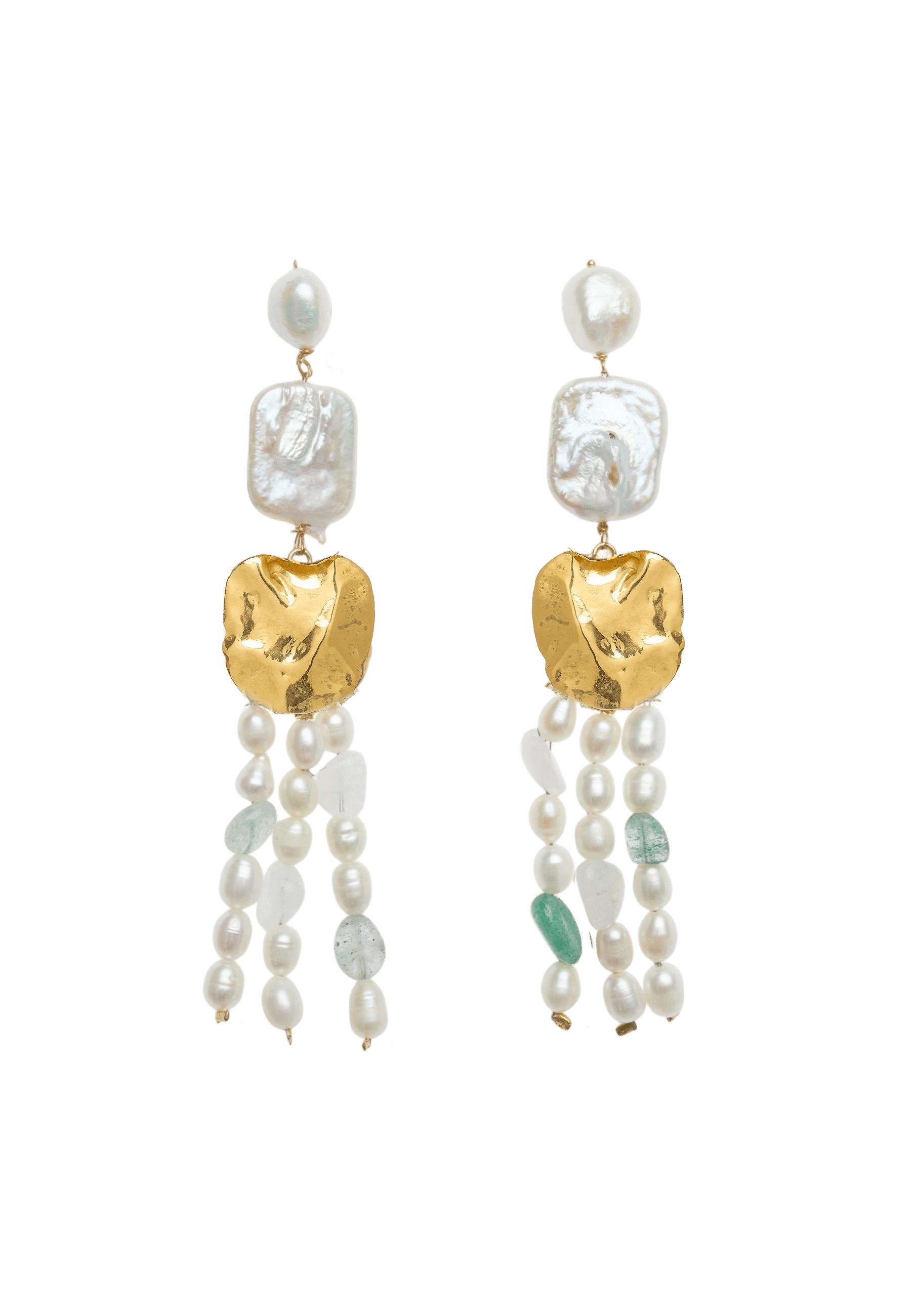 Pendientes Juno Perlas made by Lavani Jewels