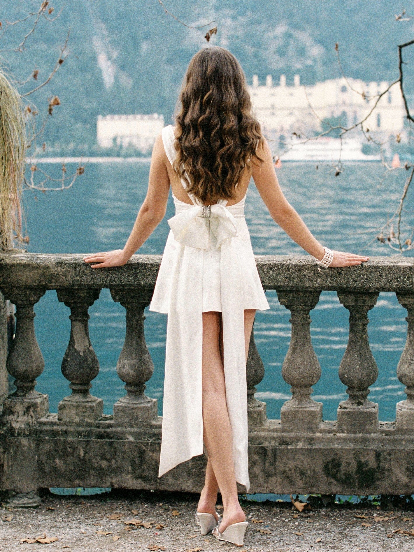 Silvia Dress (White) made by Nana Jacqueline