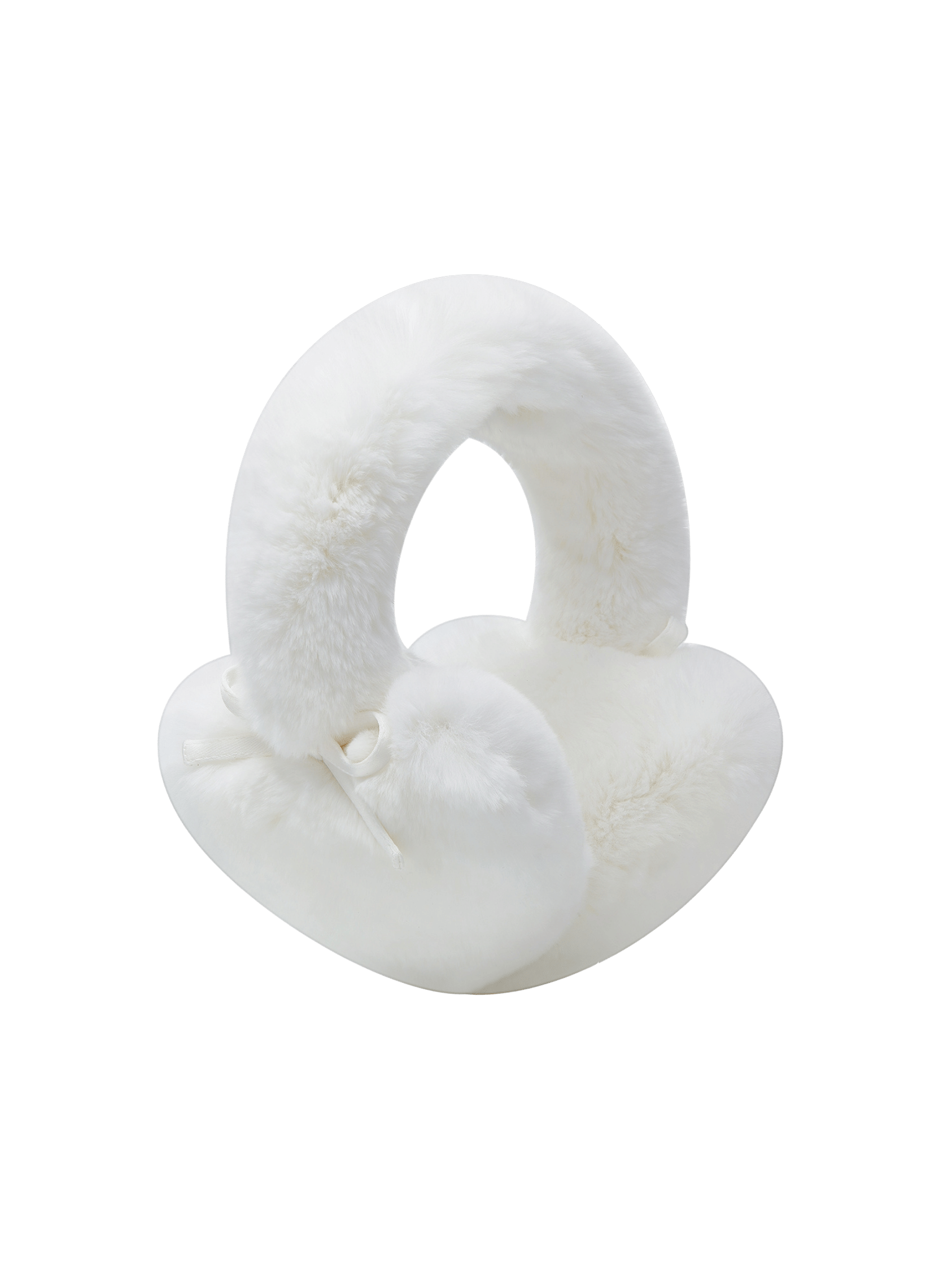 Natalia Earmuffs (White) made by Nana Jacqueline