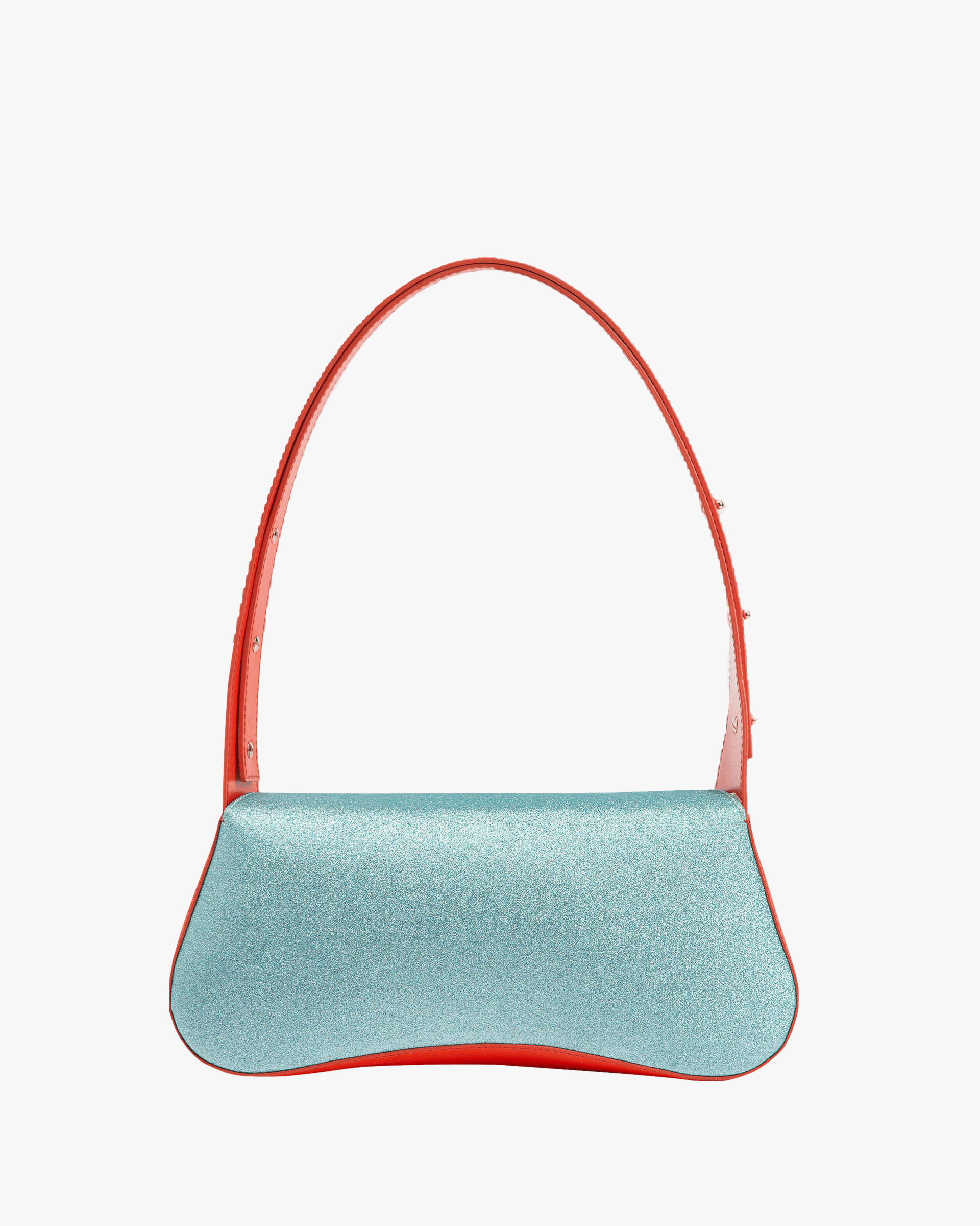 Culita Blue Glitter / Orange in Blue made by Mietis