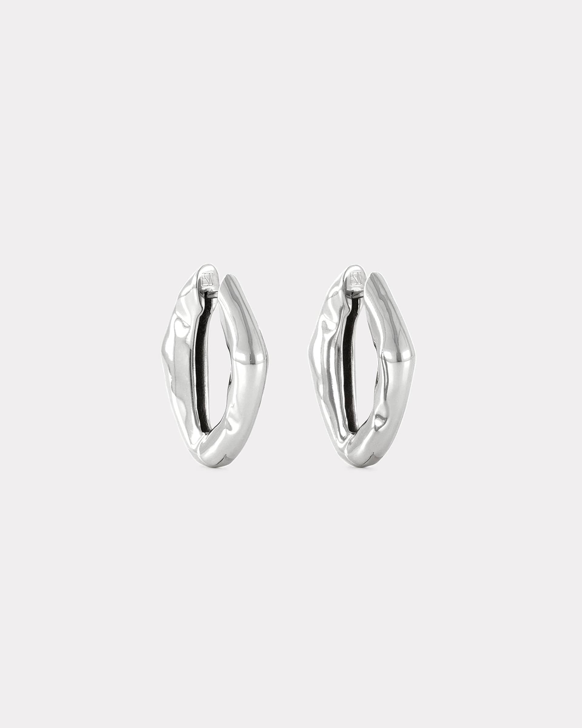 The Hoop Earrings - Silver made by ESSEN